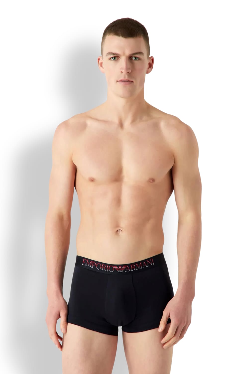 Комплект из двух трусов-боксеров в подарочной упаковке Emporio Armani 111210 3F594