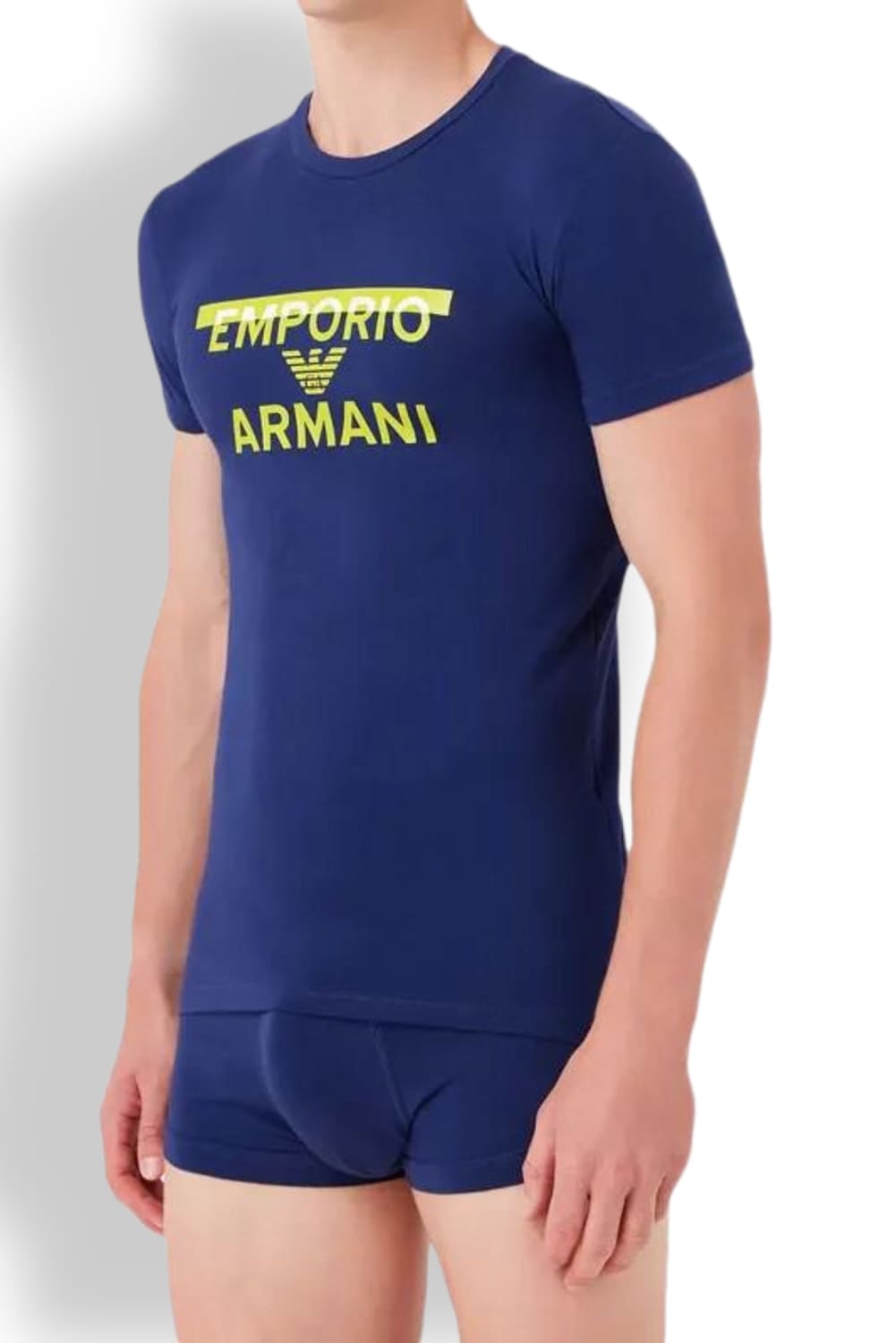 Комплект мужского нижнего белья из эластичного хлопка Emporio Armani 111604 3F516