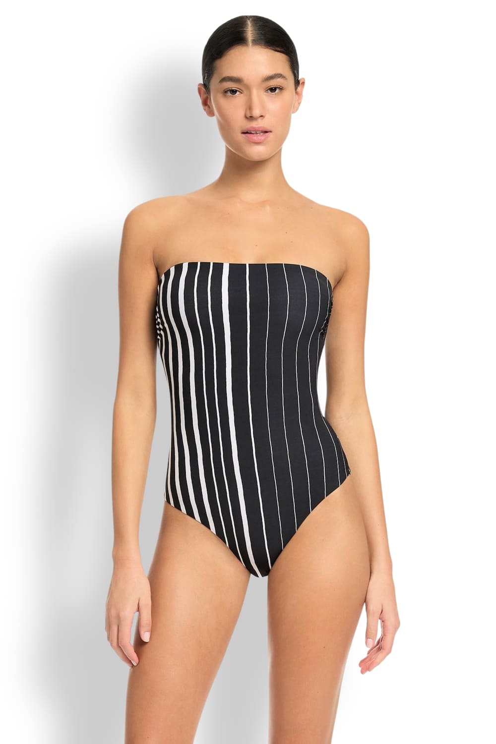 Слитный купальник бандо JETS J11263