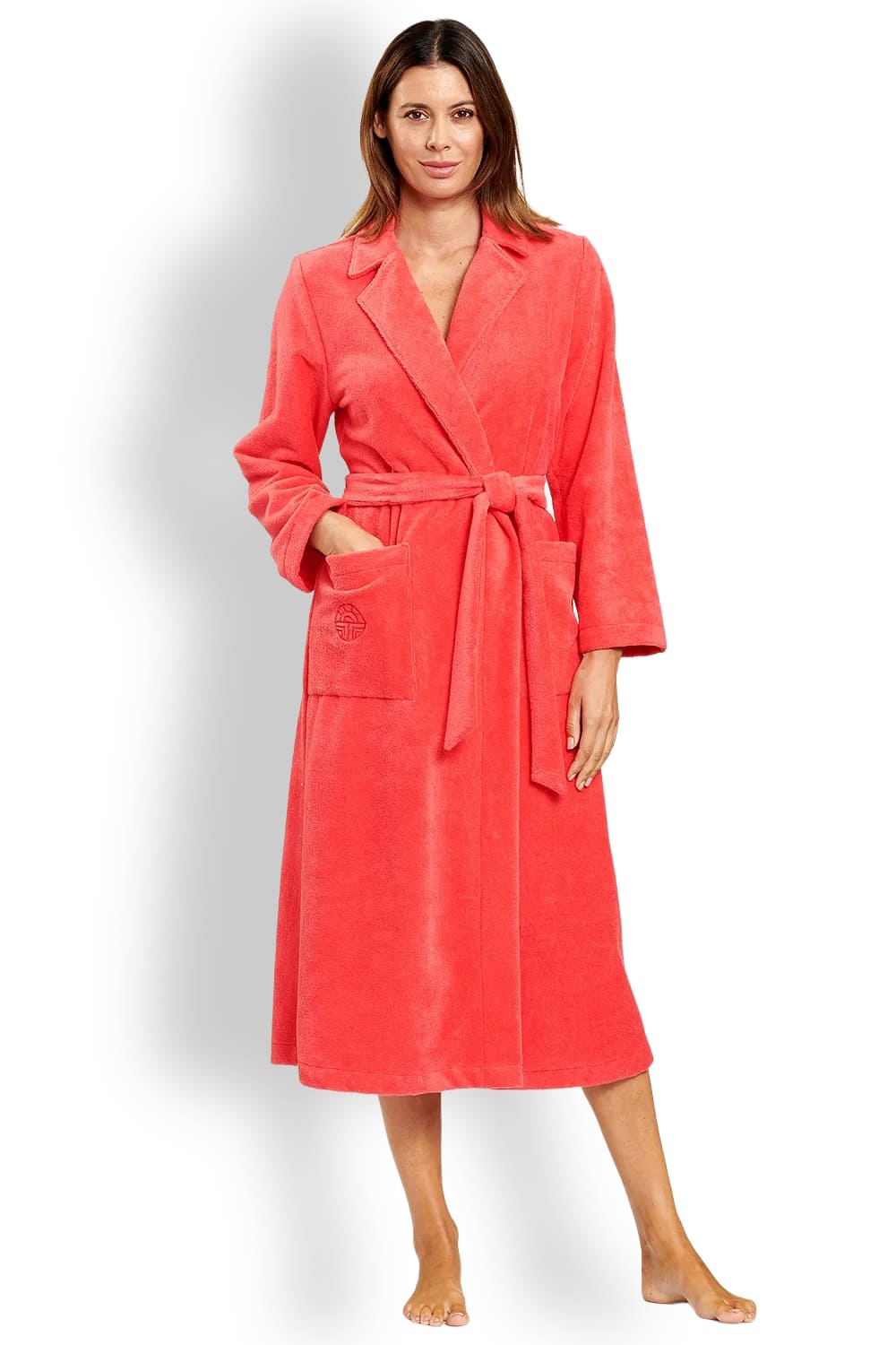 Женский длинный спа-халат из махровой ткани FÉRAUD 3887103