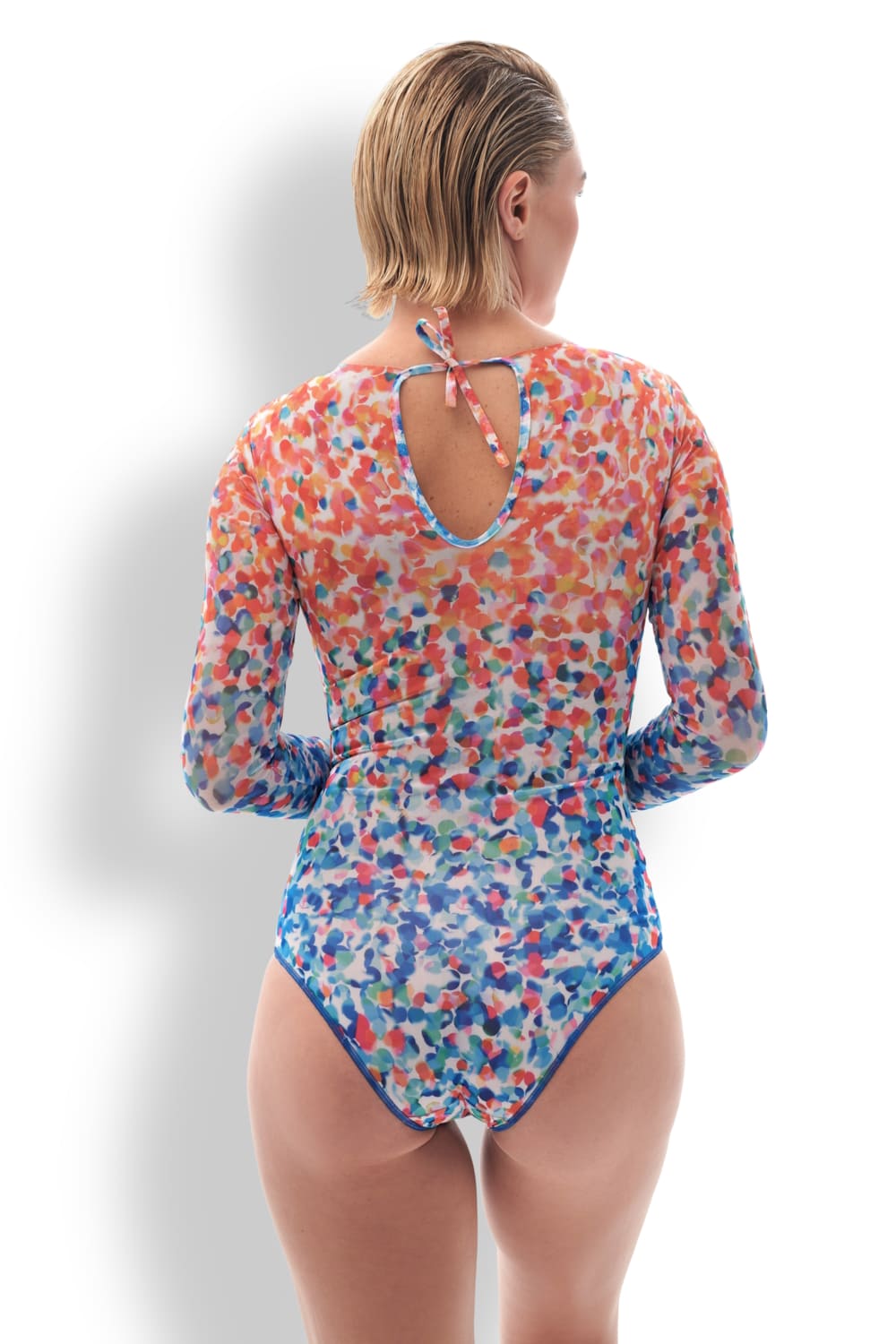 Купальник сплошной с длинным рукавом Конфетти RoDaSoleil