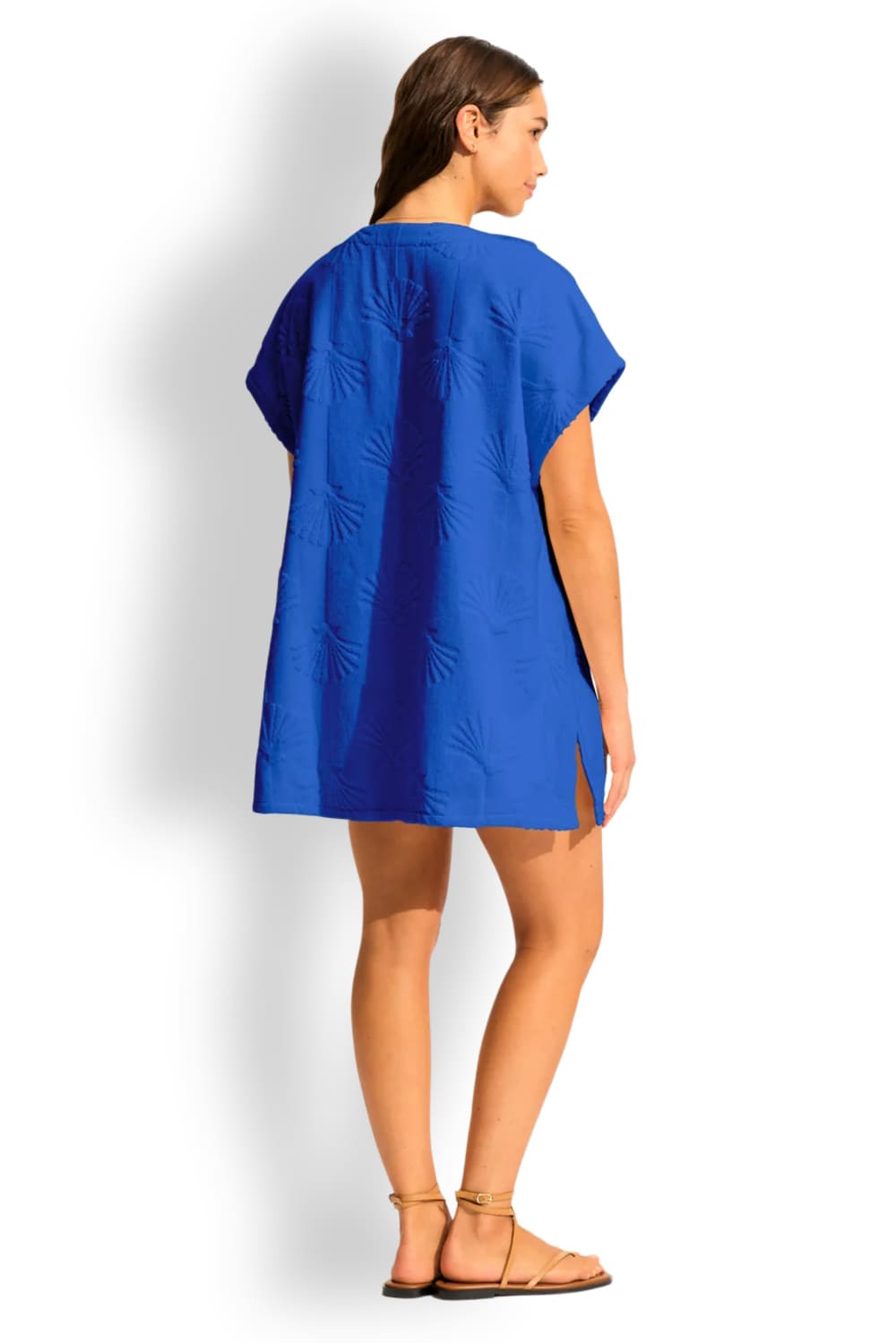 Махровое полотенце-пончо Seafolly 72026-TL