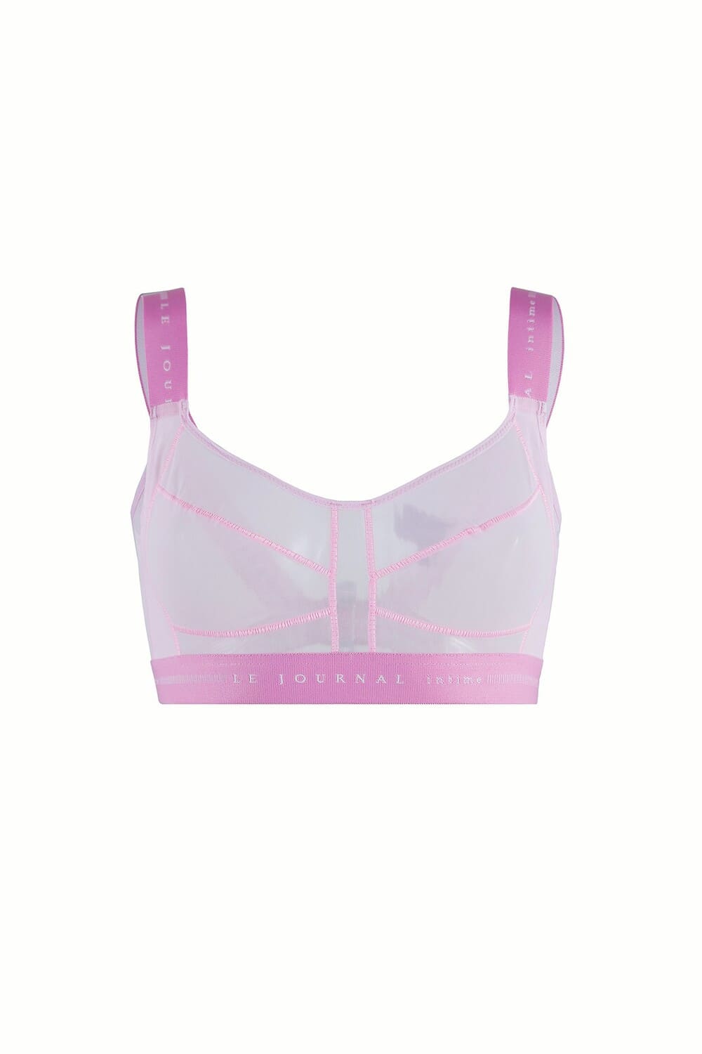 Бюстгальтер бралетт поддерживающий, на широких бретелях, без косточек Le Journal Intime VIVIEN LJ Jardin Majorelle