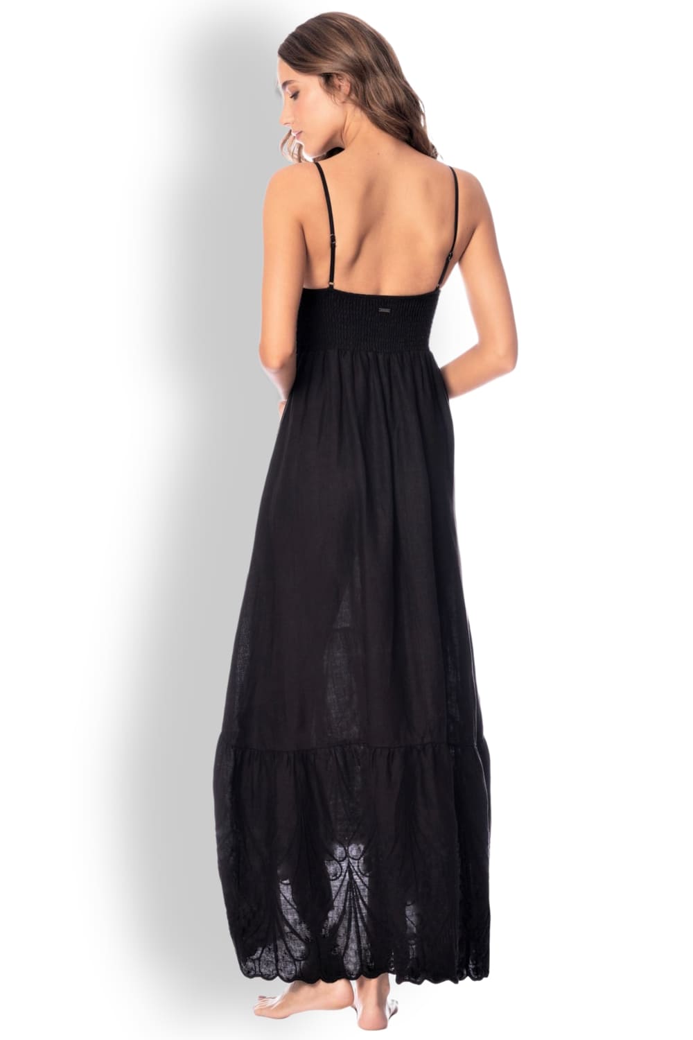 Длинное пляжное платье Maaji Midnight Isadora PT2123CLD004