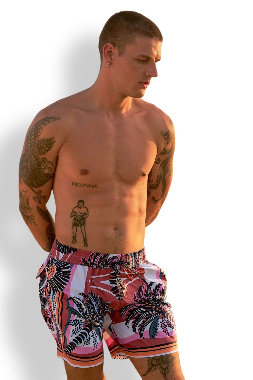 Купальные шорты для мужчин Maaji Eclectic Palms Sailor PT1049TSS084