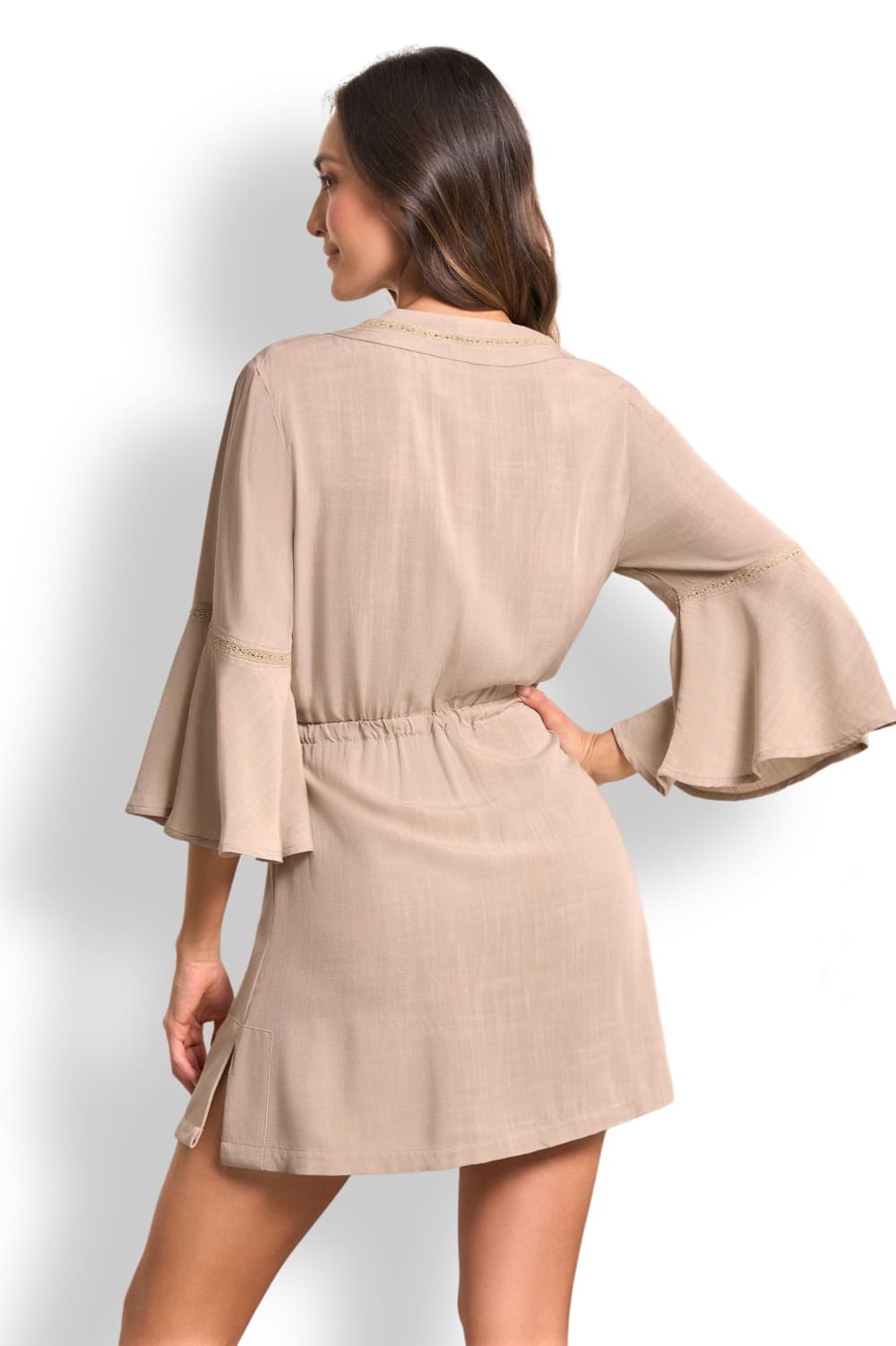 Легкая туника из экологичной вискозы Maaji Summer Sand Marsha 2118CPO003