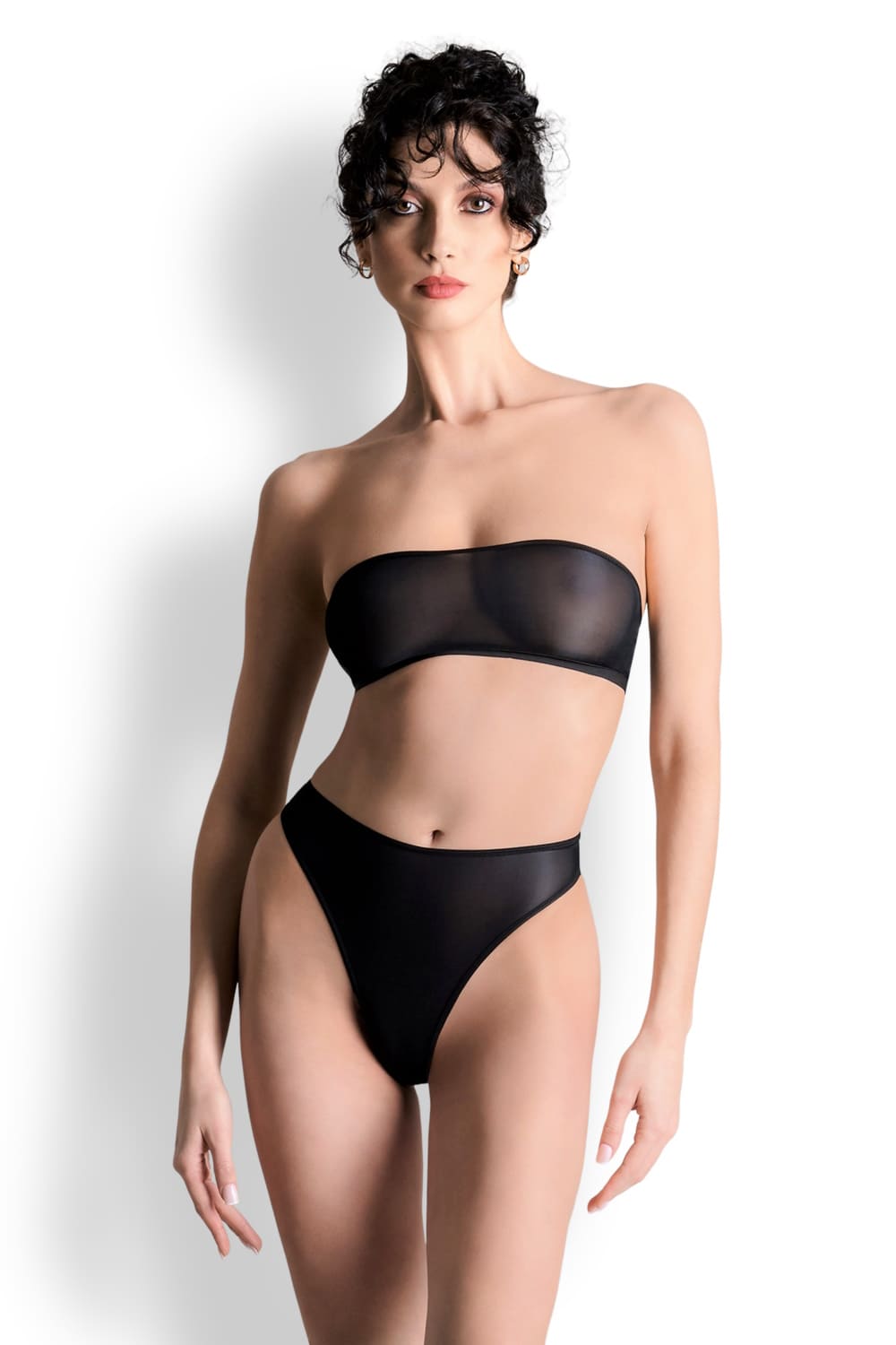 Бюстгальтер-бандо из тонкого трикотажа Maison Close 562283