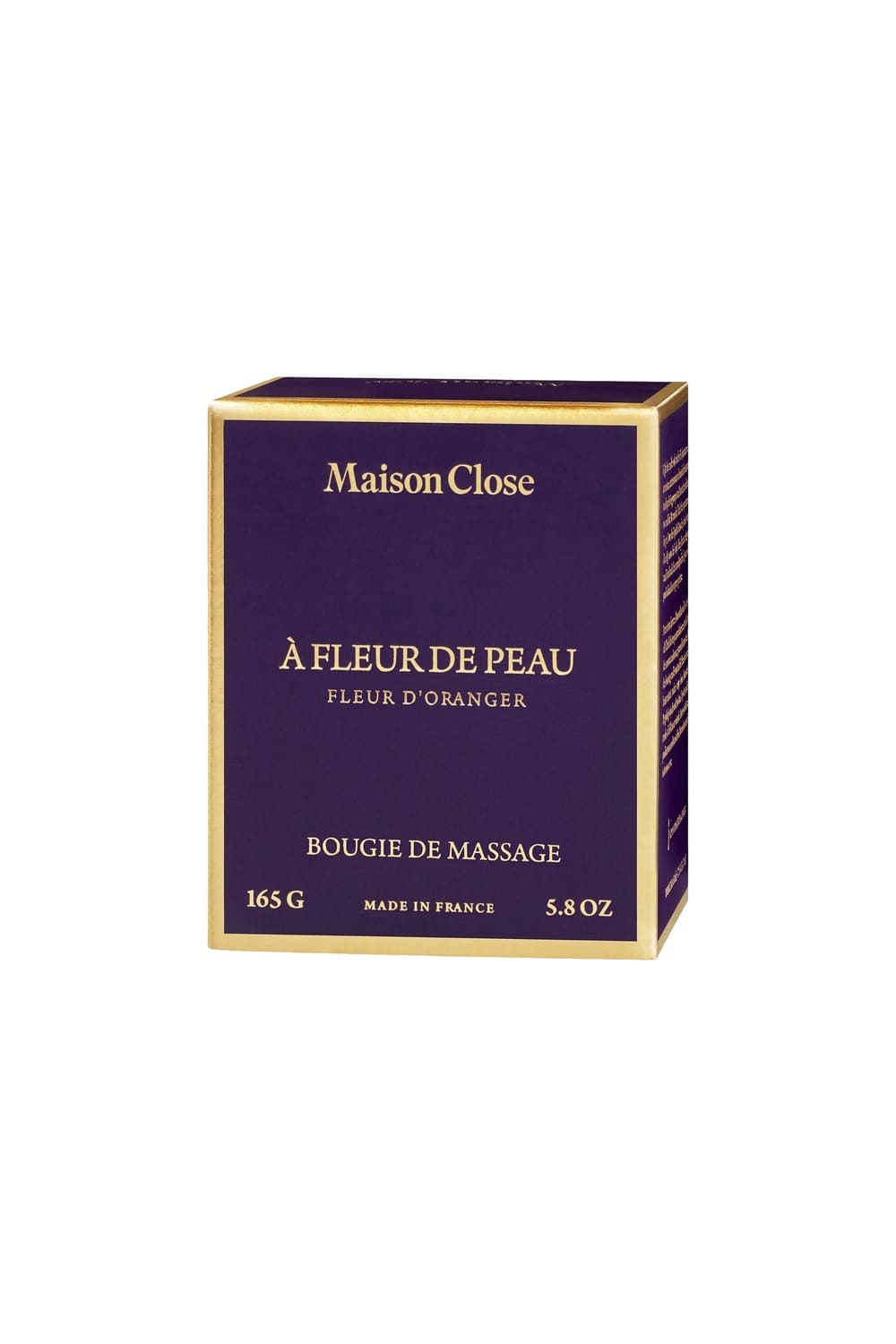 Массажная свеча Maison Close 560509 A Fleur de Peau - Orange Blossom