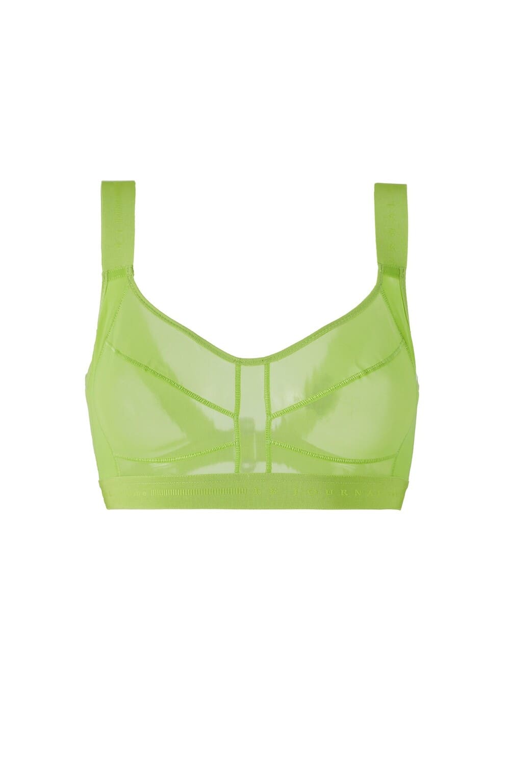 Бюстгальтер бралетт поддерживающий, на широких бретелях, без косточек Le Journal Intime VIVIEN STR Jardin Majorelle