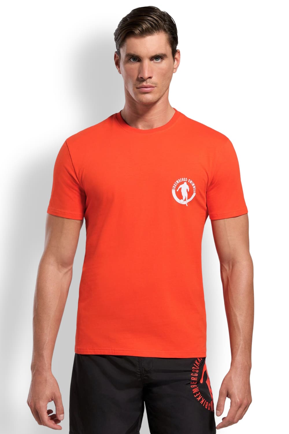 Мужская футболка из эластичного хлопка Bikkembergs BKK3MTS02