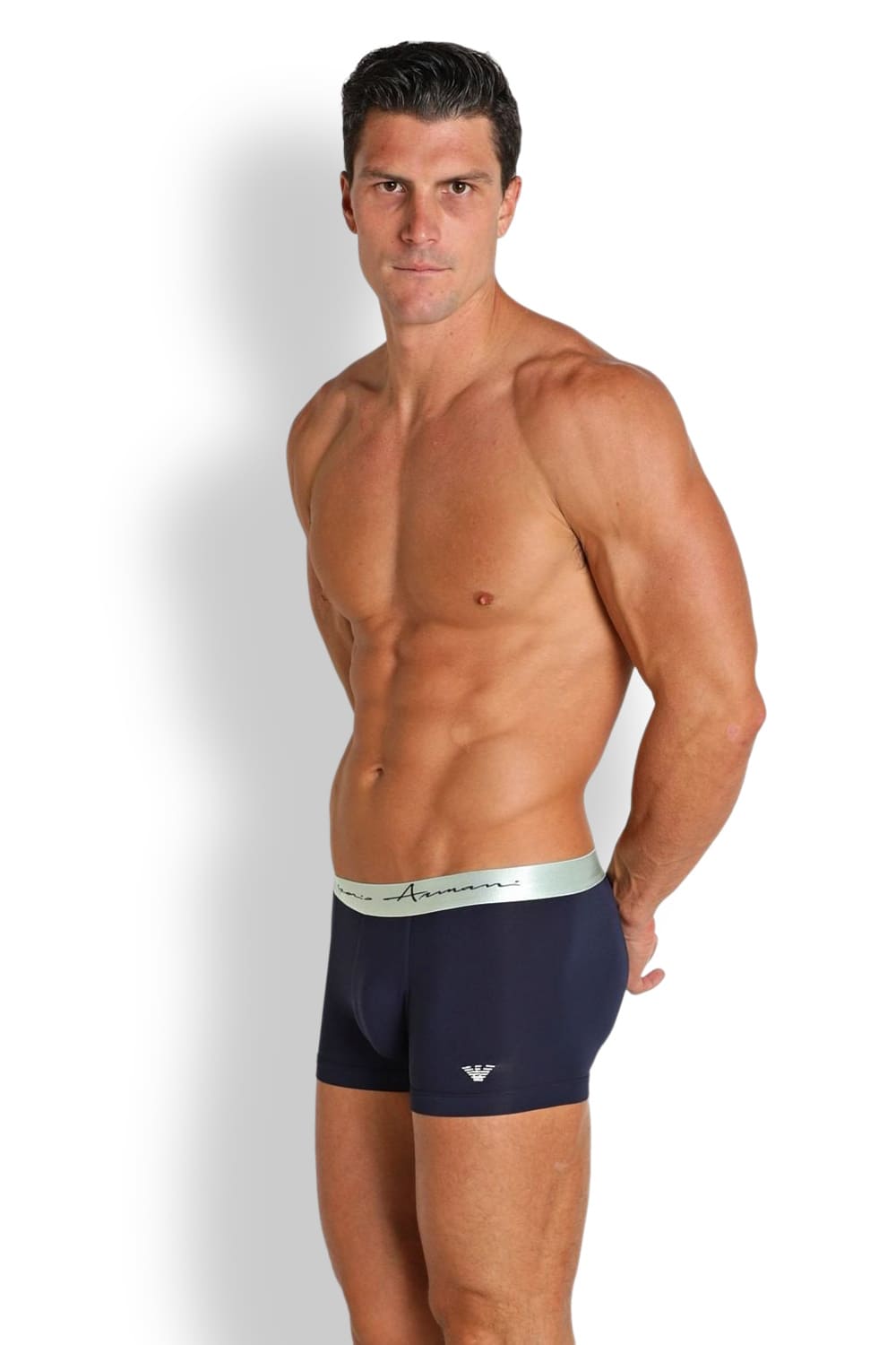 Мужские трусы боксеры из мягкой модальной ткани Emporio Armani 111389 4R511