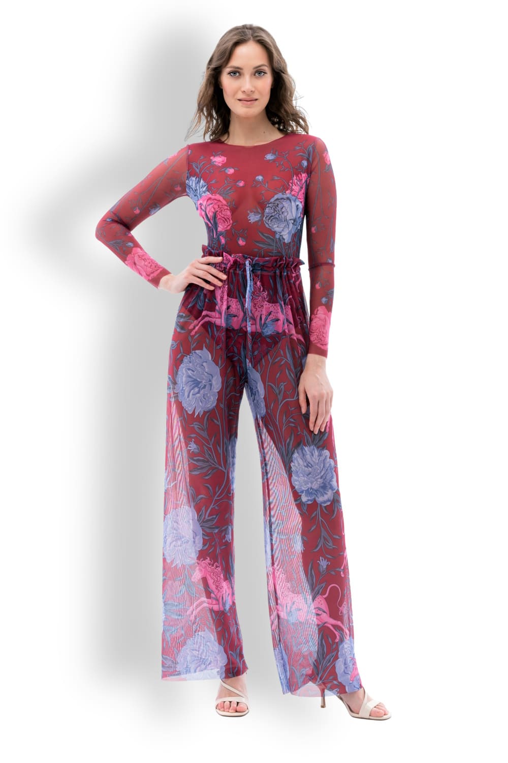 Брюки, пропускающие загар Пионы RoDaSoleil