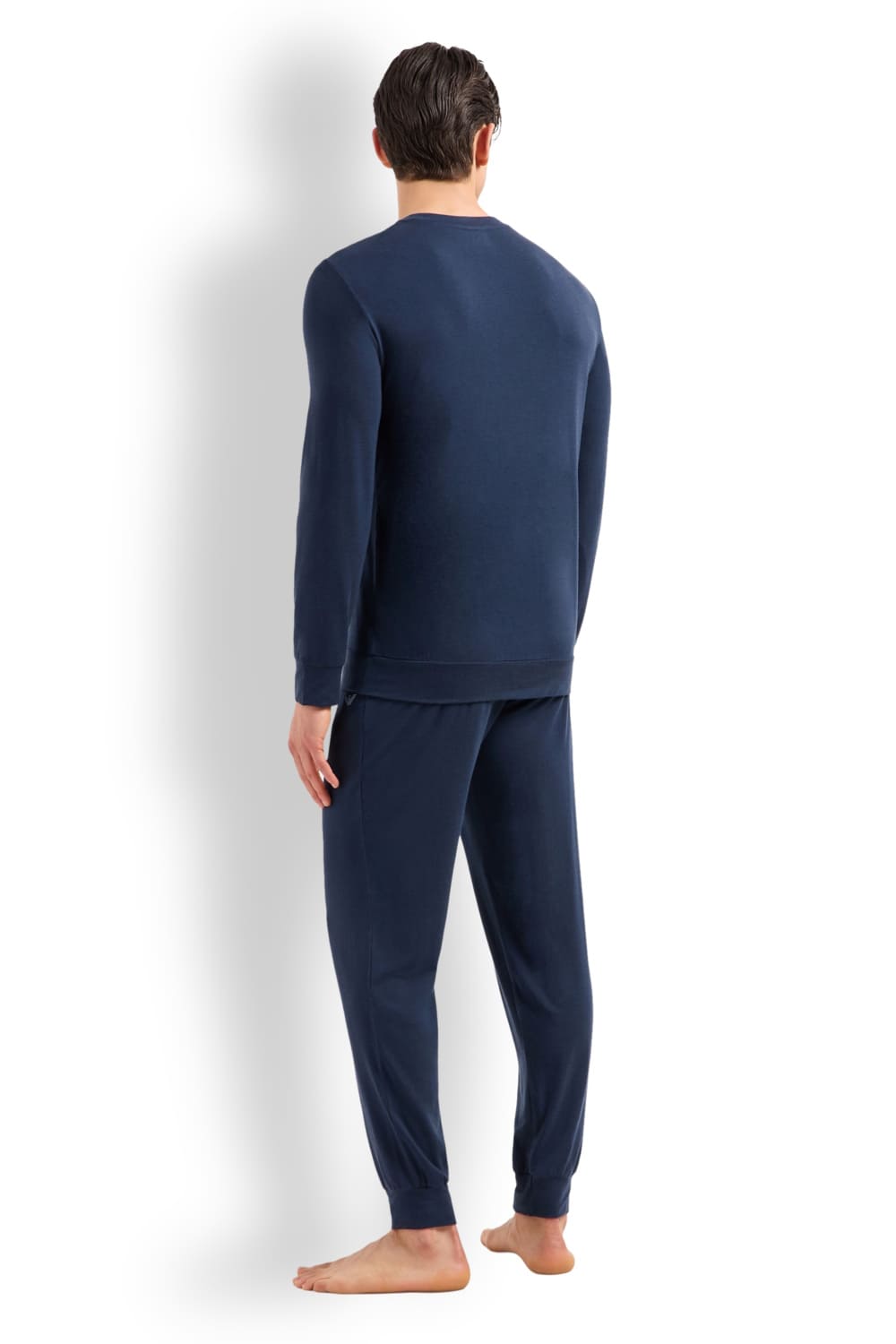 Мужская пижама из лиоцелла и шерсти Emporio Armani 111994 4F526