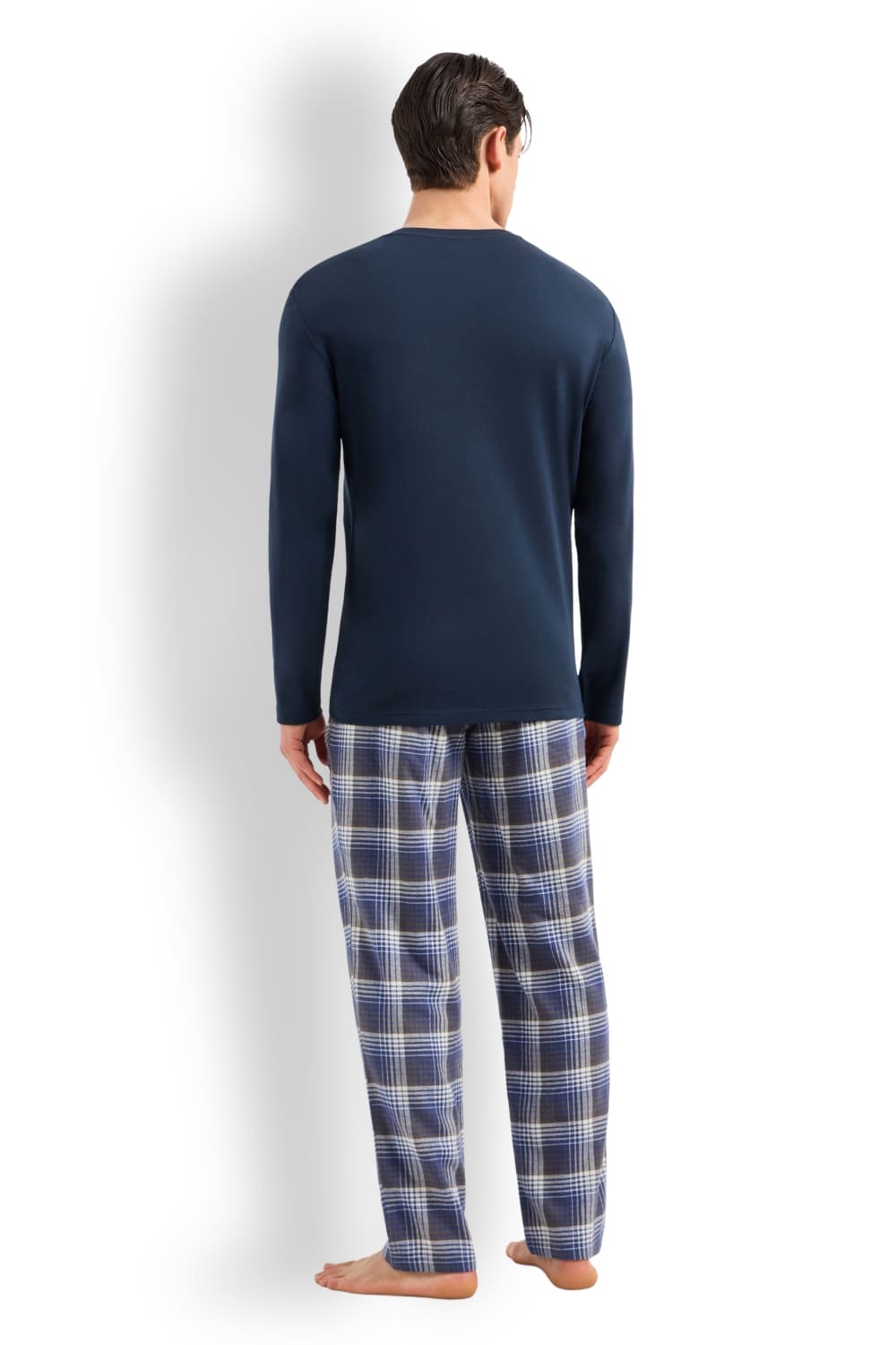 Мужская пижама из хлопка Emporio Armani 112135 4F576