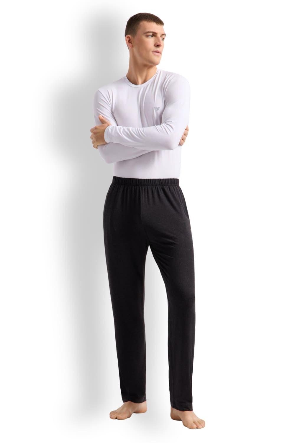 Мужские брюки из вискозной смеси Emporio Armani 112048 4F584