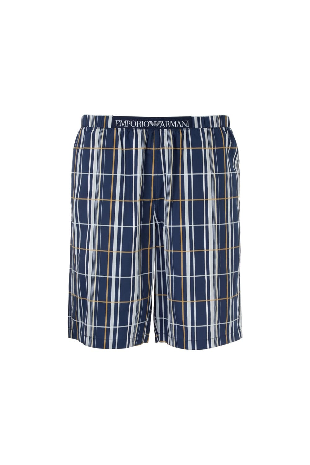 Мужские домашние шорты-бермуды из хлопка Emporio Armani 112035 4F576