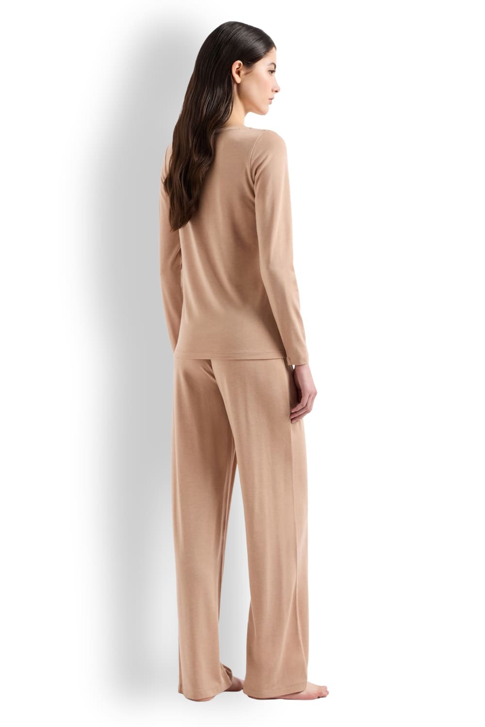 Женская пижама из лиоцелла и шерсти Emporio Armani 164790 4F224