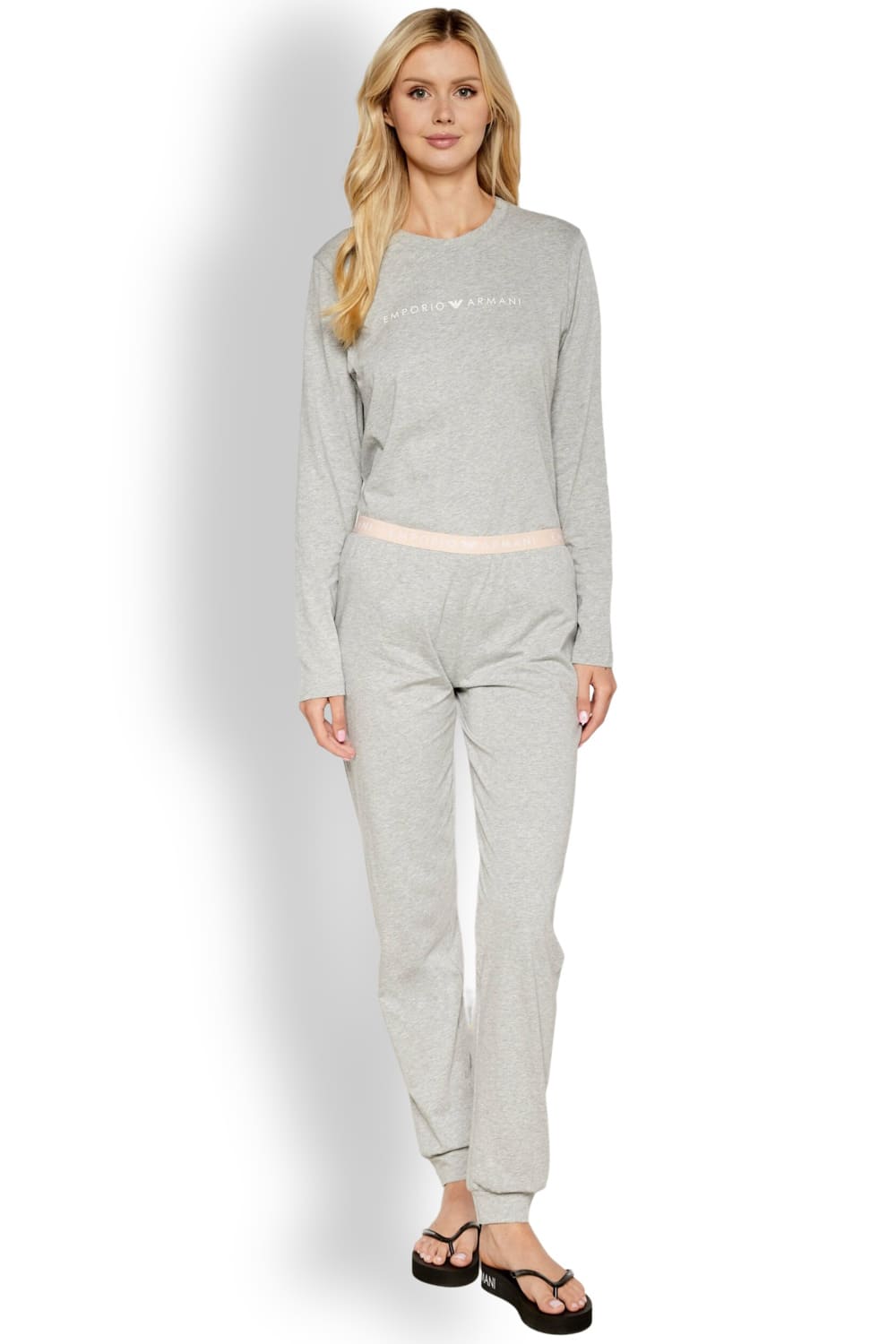 Женская пижама из хлопка Emporio Armani 164729 4F227