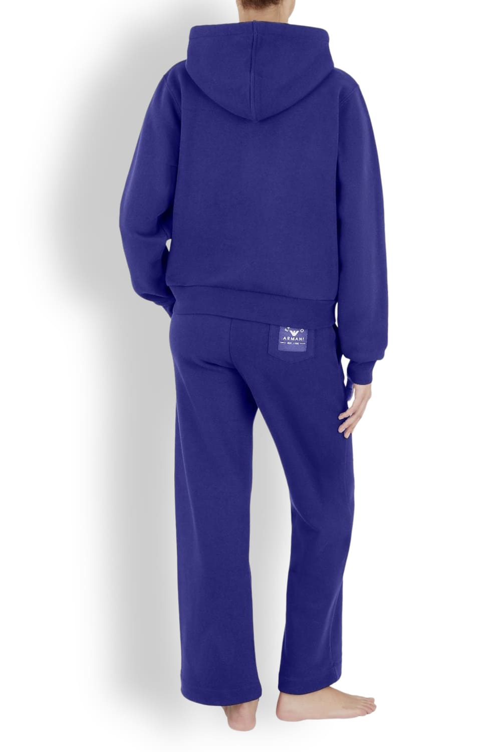 Женский свитшот на молнии с капюшоном Emporio Armani 164635 4F265