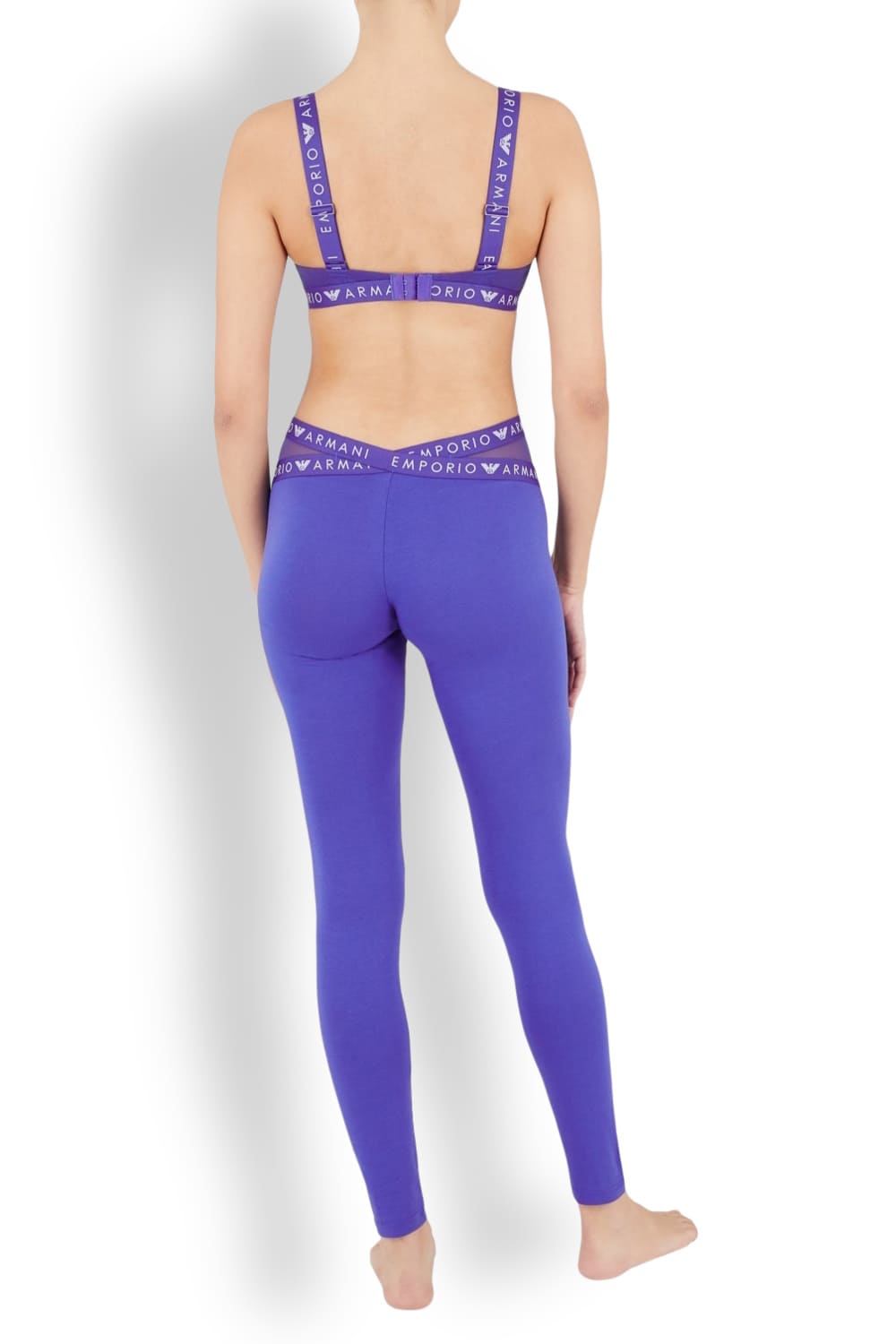 Женские леггинсы из органического хлопка Emporio Armani 164728 4F227