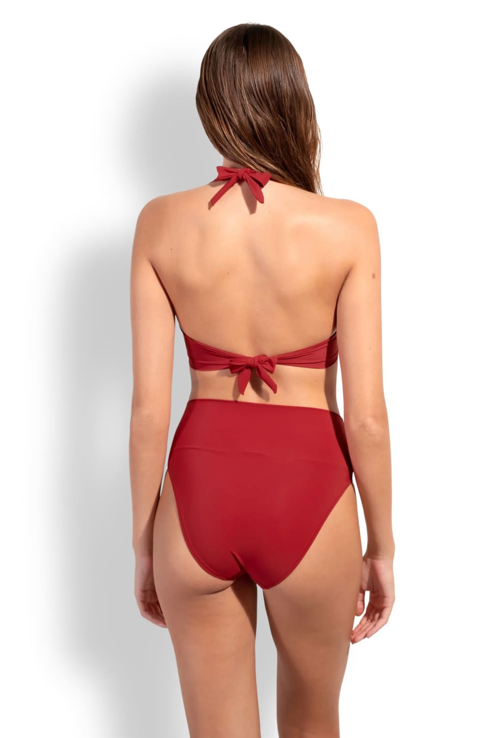 Купальник бикини на косточке + плавки с высокой талией Pain de Sucre FABIA/TOBAGO