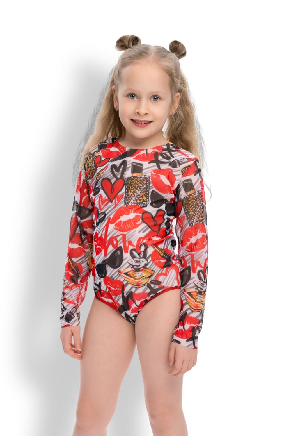 Детский слитный купальник с длинным рукавом и UV-защитой Fashion RoDaSoleil