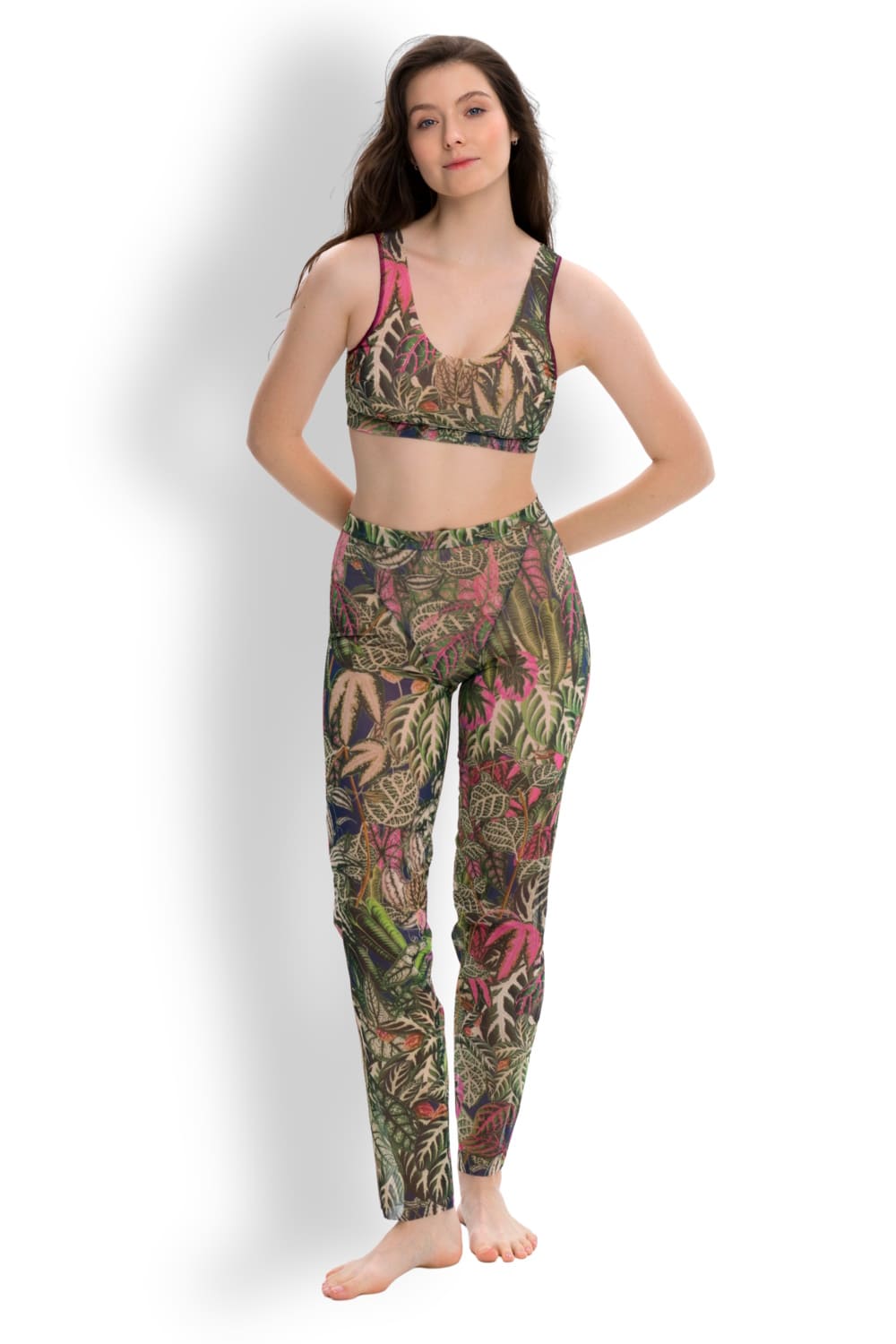 Буркини с капюшоном с UV-защитой Ботаника RoDaSoleil