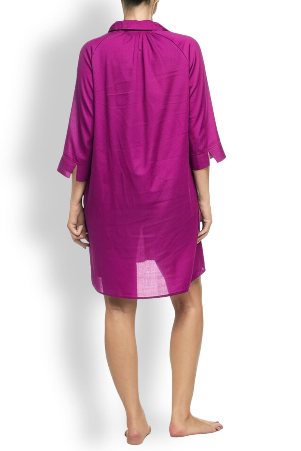 Пляжная рубашка-туника из хлопка D nu D B2706