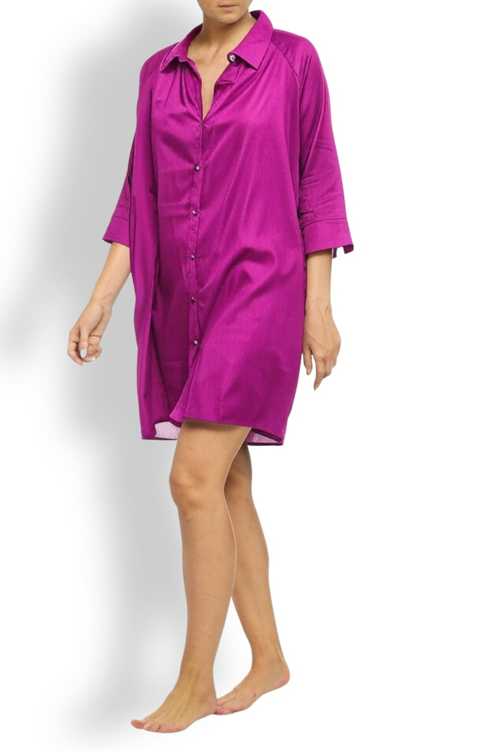 Пляжная рубашка-туника из хлопка D nu D B2706