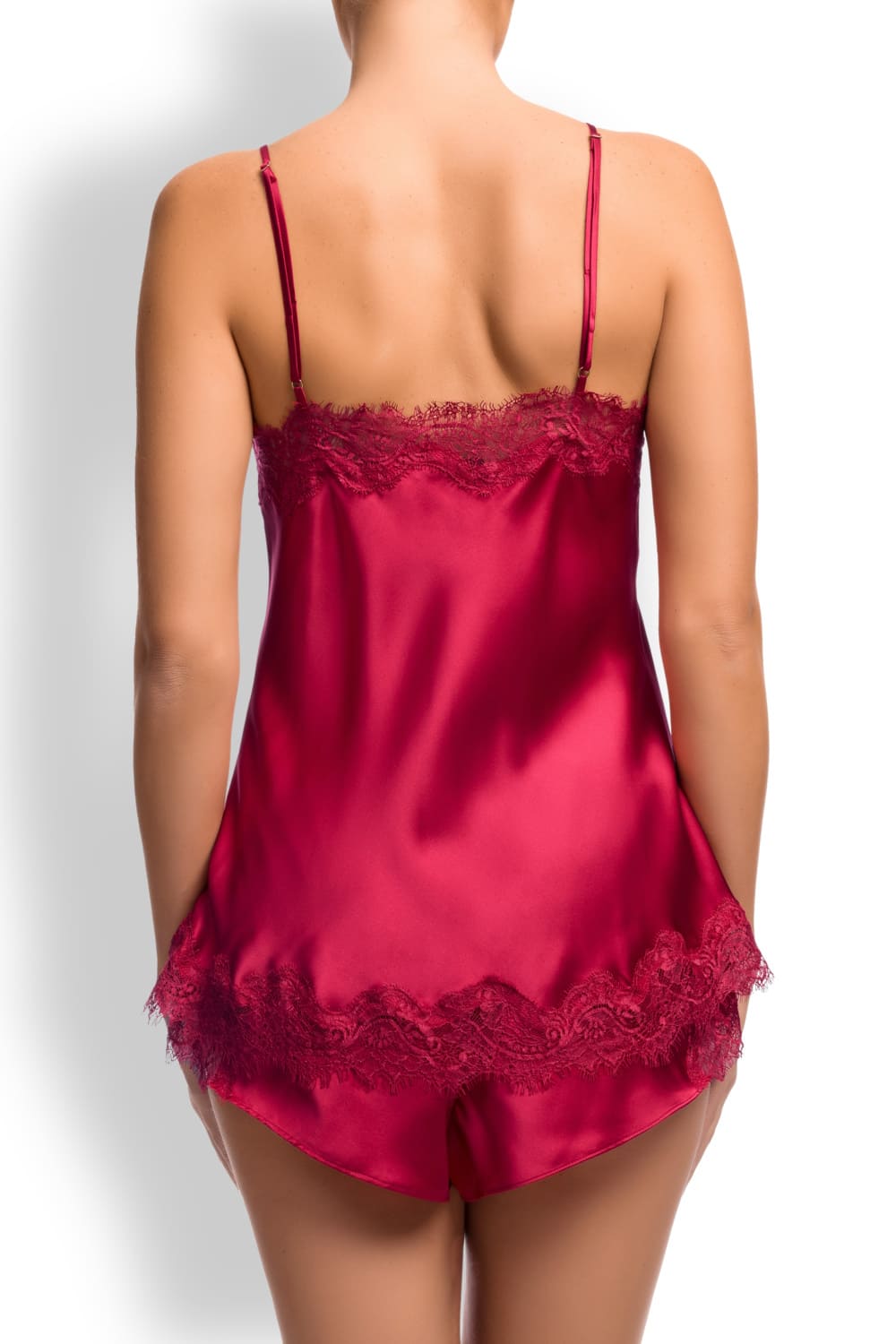 Комплект (топ и шортики) из шелка Sainted Sisters Scarlett L31002/L27002