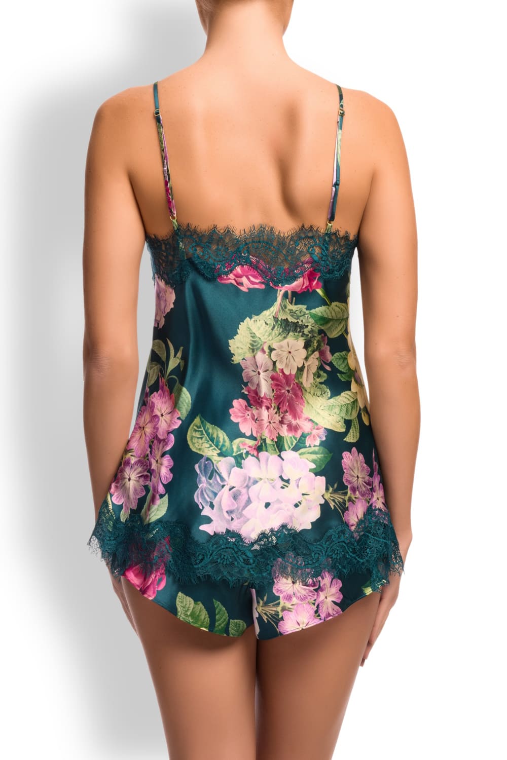 Комплект (топ и шортики) из шелка Sainted Sisters Scarlett L31002P/L27002P