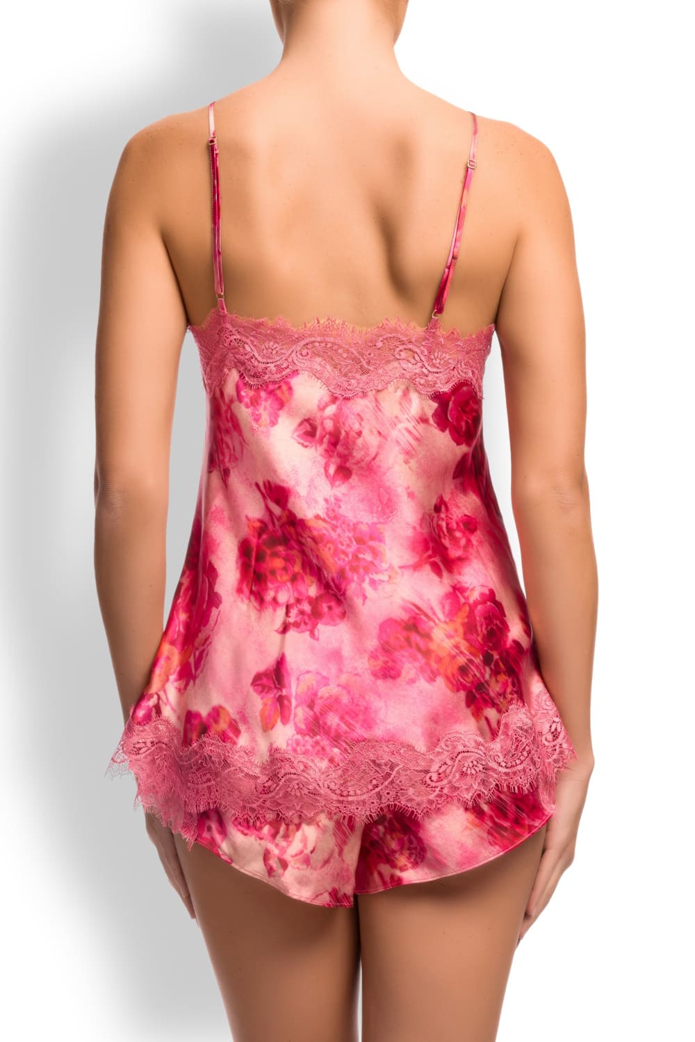 Комплект (топ и шортики) из шелка Sainted Sisters Scarlett L31002P/L27002P