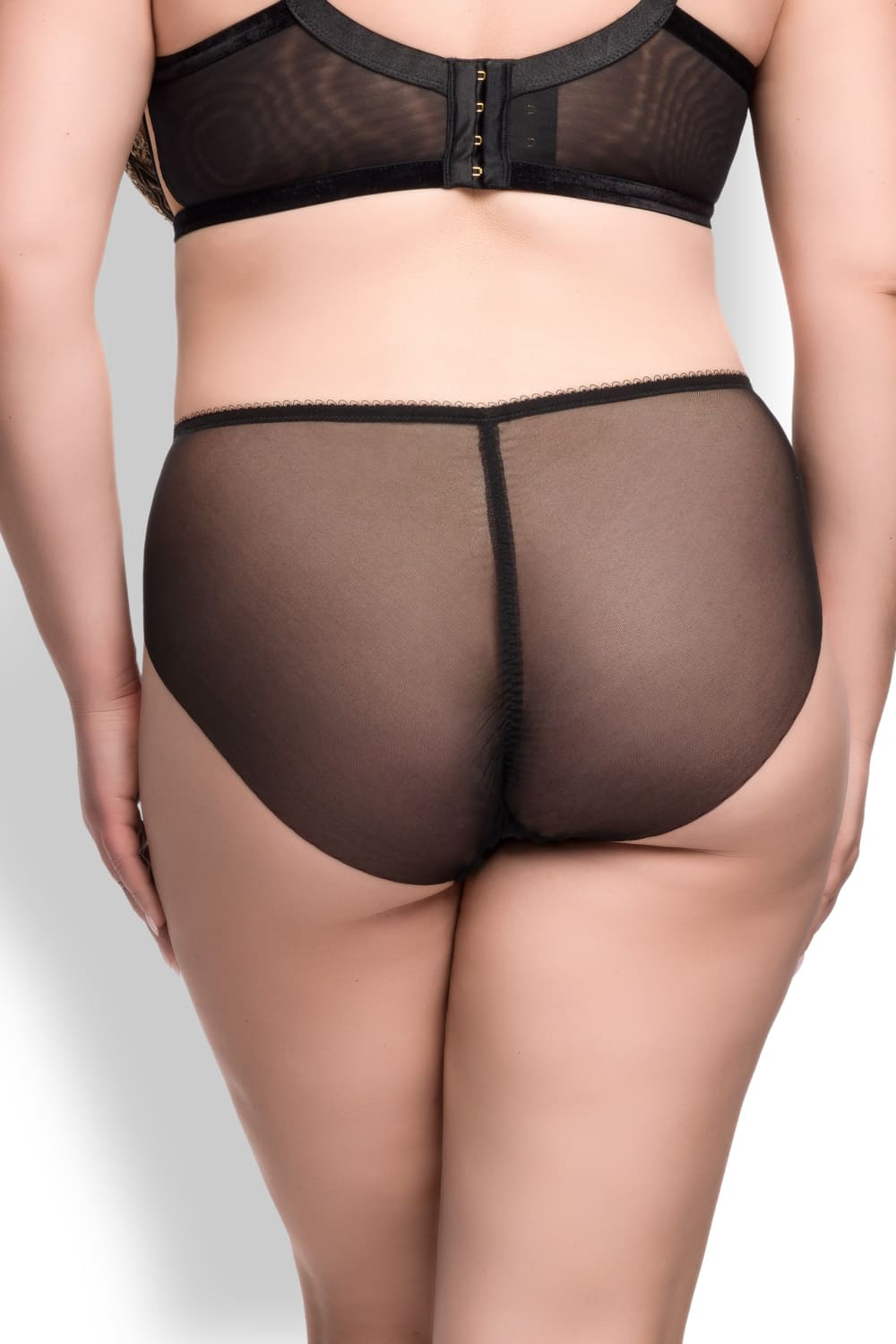 Кружевные трусы слипы с высокой талией Dita Von Teese D21063