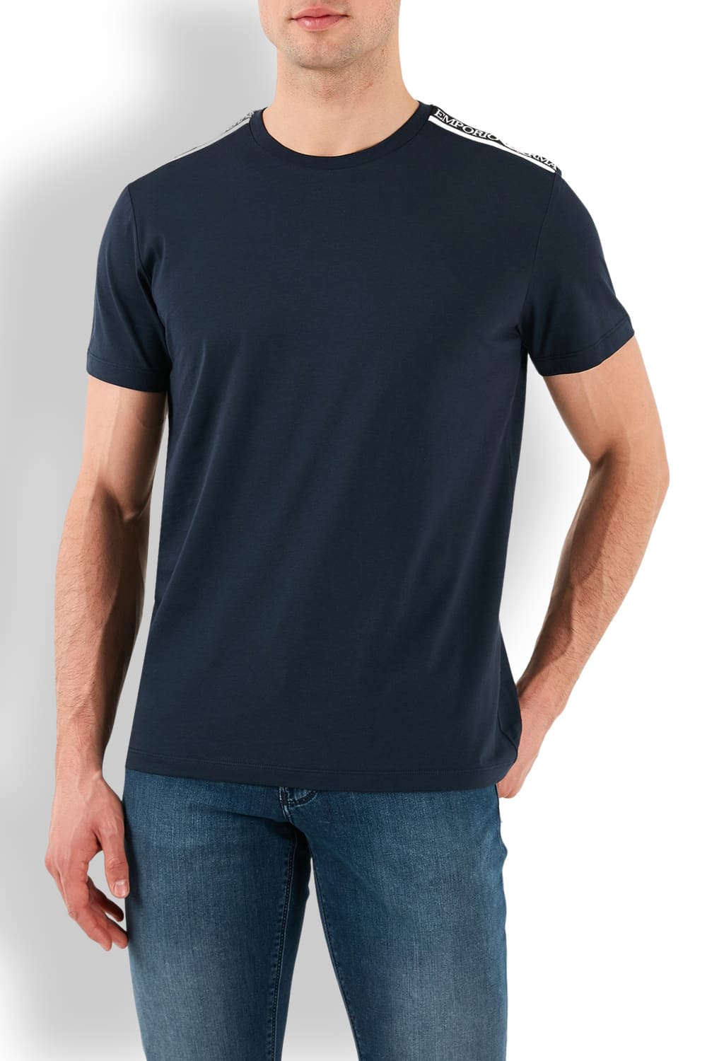 Мужская футболка из хлопка Emporio Armani EM000574 AF12333