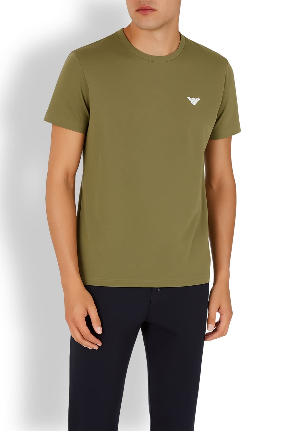 Мужская футболка из хлопка Emporio Armani EM000574 AF12335