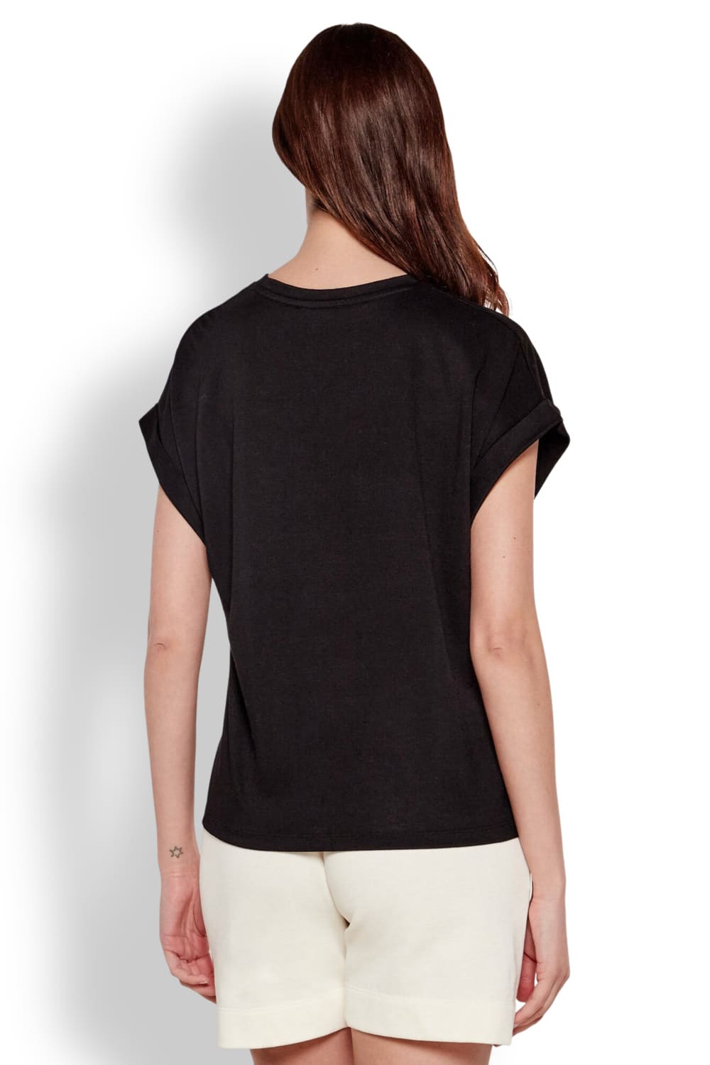 Женская футболка из вискозы Emporio Armani EW000616 AF12187