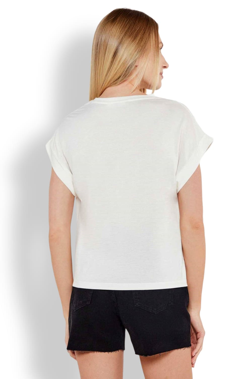 Женская футболка из вискозы Emporio Armani EW000616 AF12187