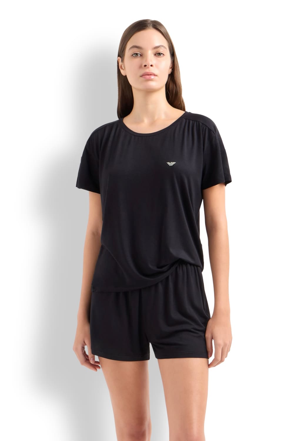 Женский пижамный комплект из вискозы Emporio Armani EW000525 AF10889