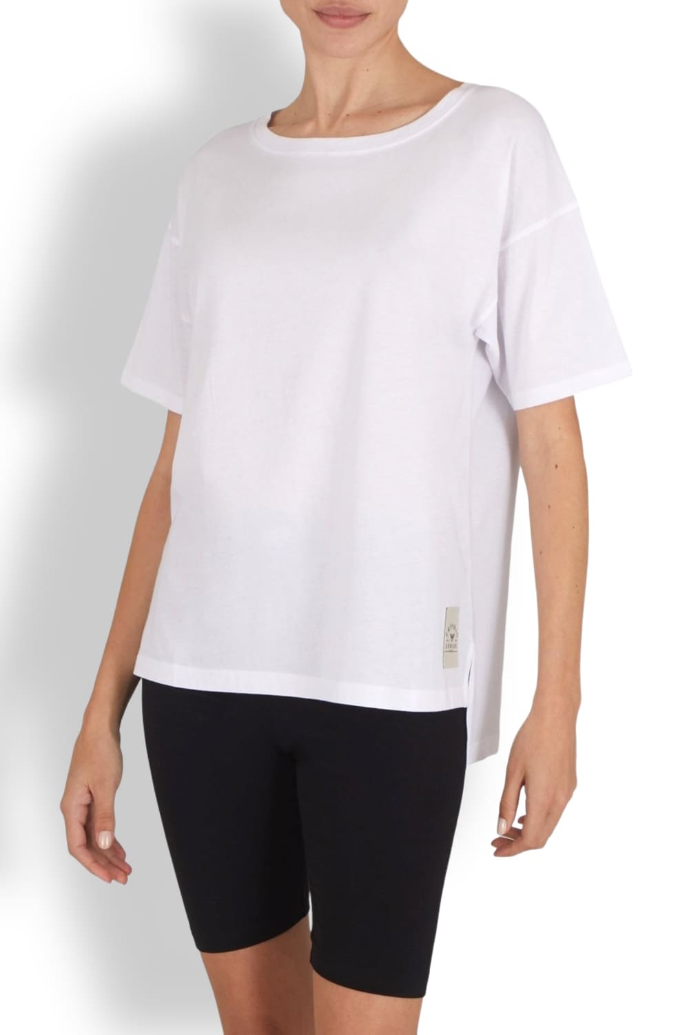 Женская футболка из хлопка Emporio Armani EW000515 AF10887