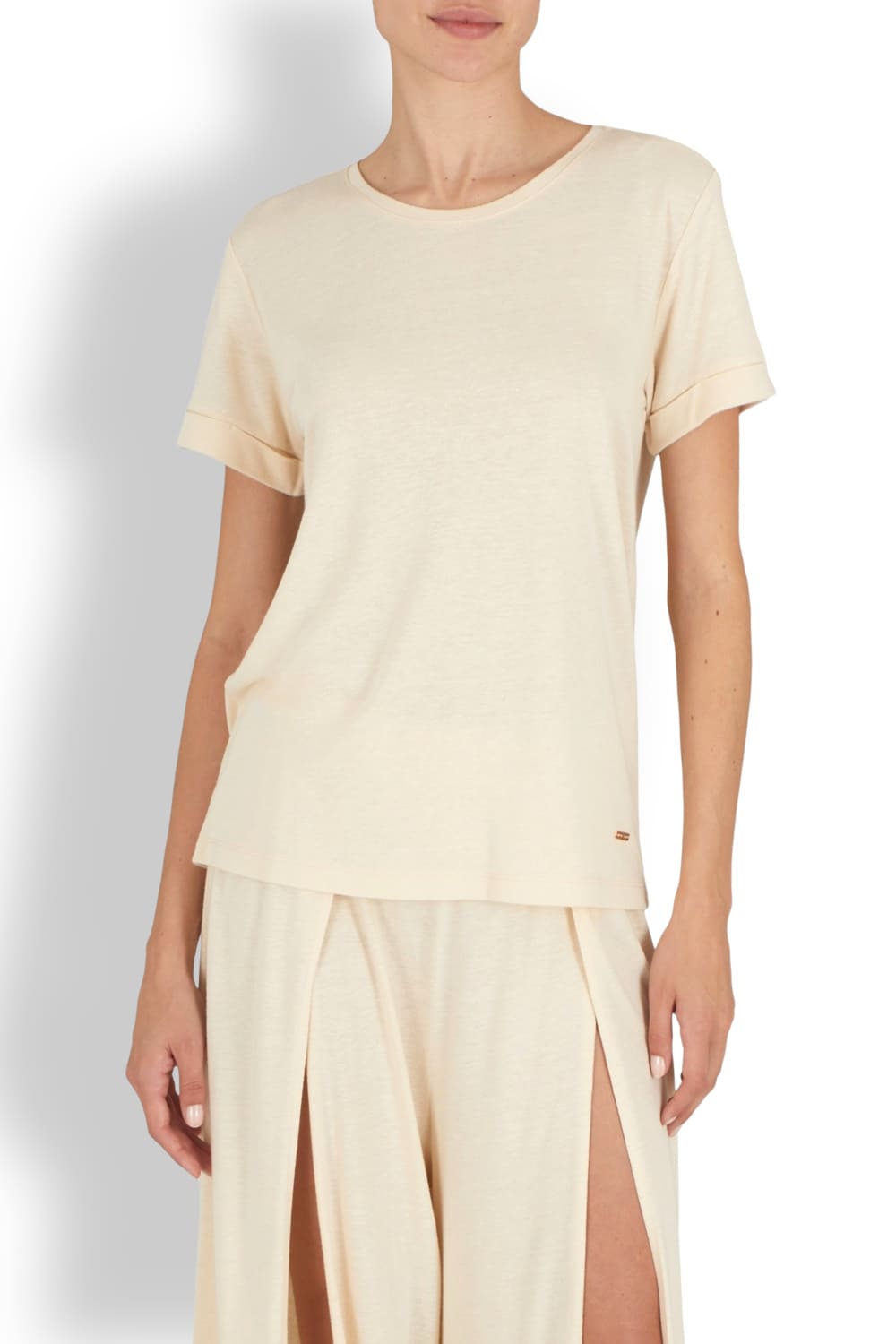 Женская футболка из вискозы Emporio Armani EW001274 AF12202