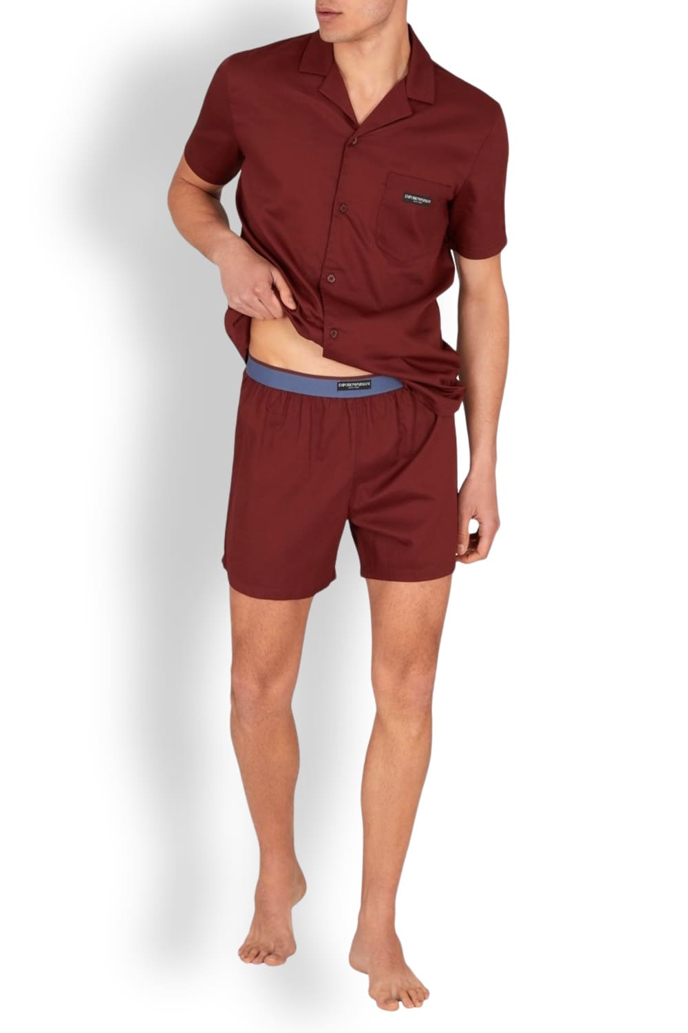 Мужская пижама из хлопка Emporio Armani EM001337 AF10777