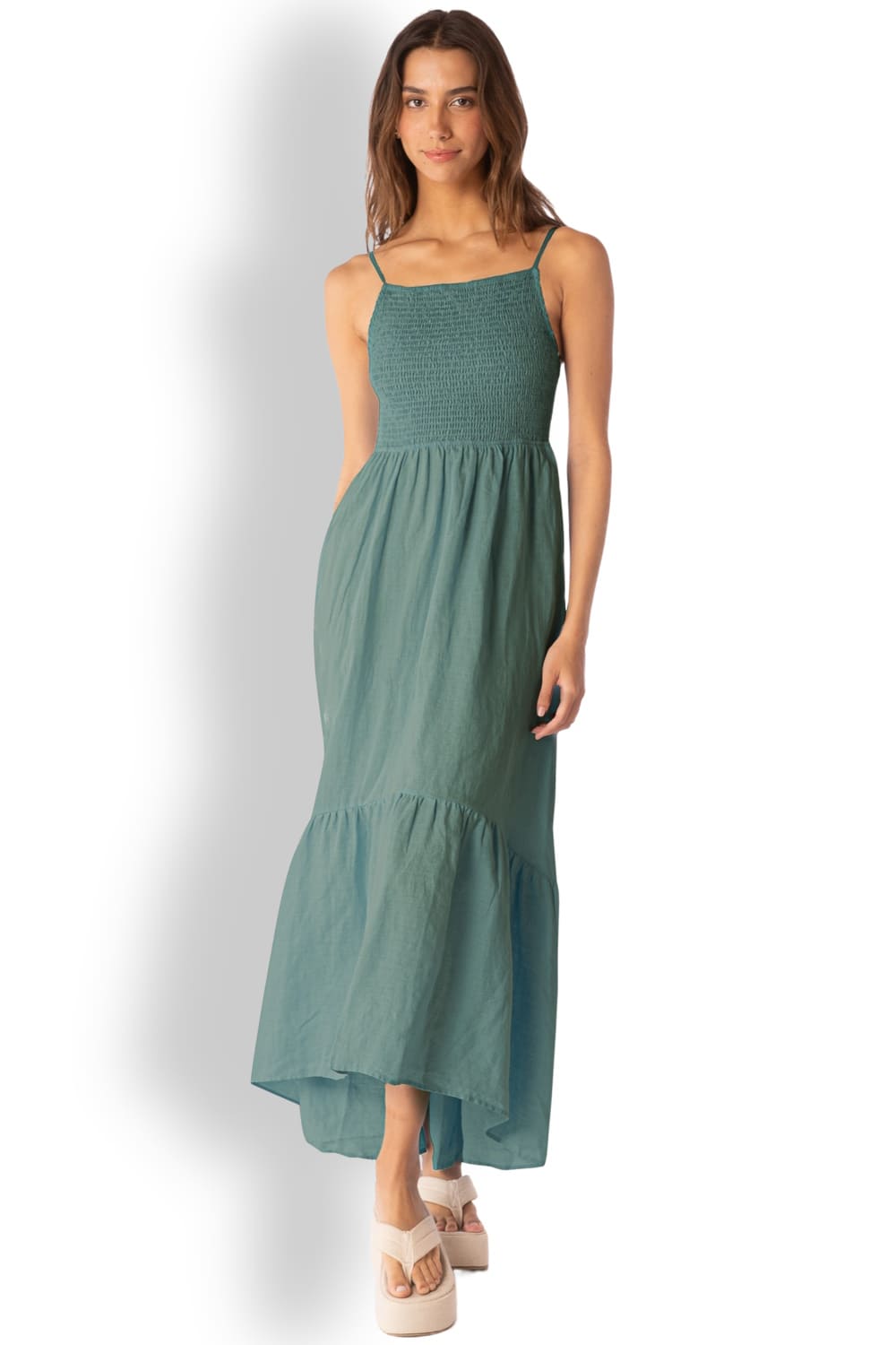 Макси платье из льна Maaji Isadora PT2123CLD006