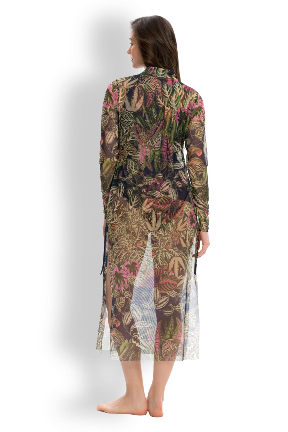 Пляжное платье-туника Ботаника RoDaSoleil