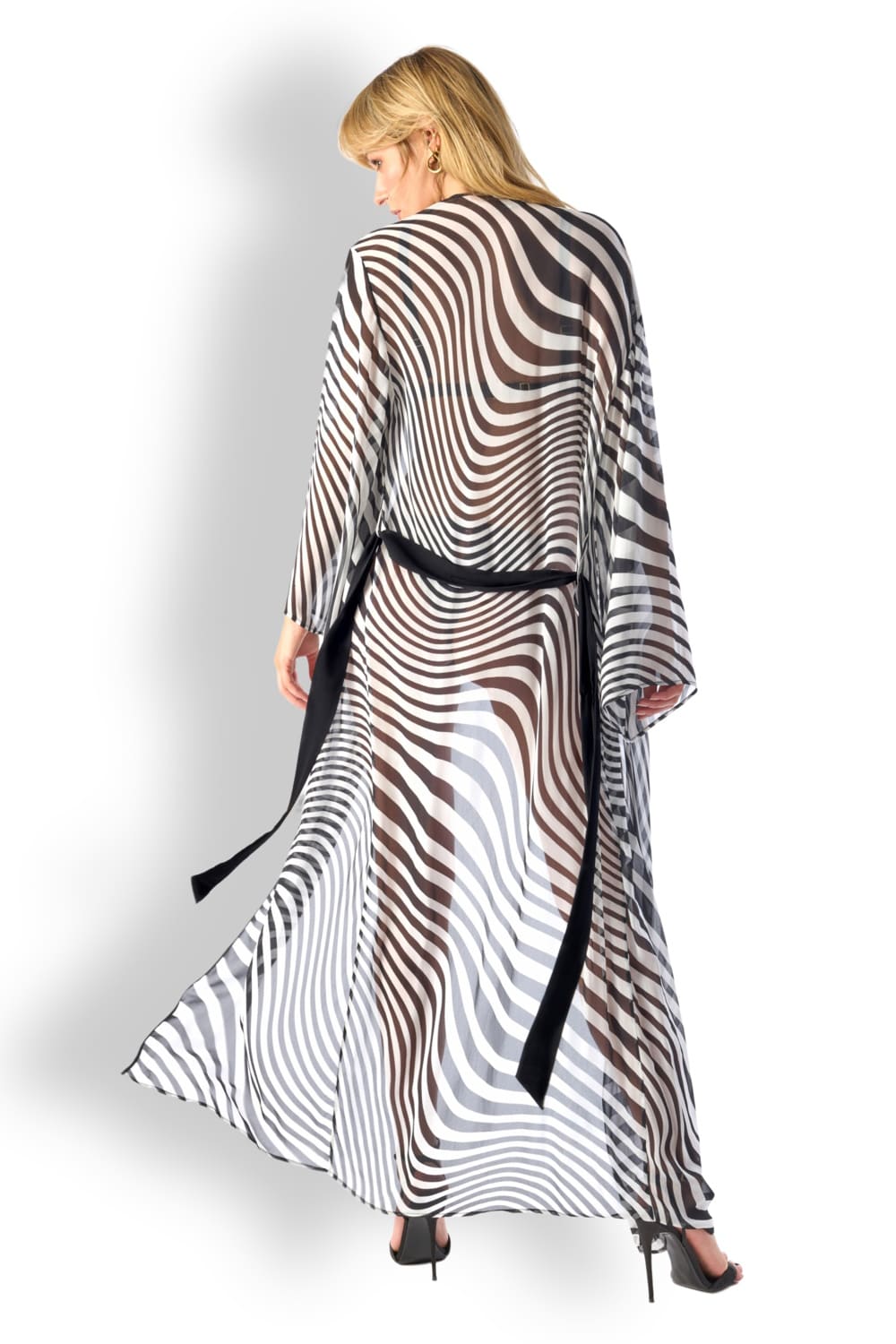 Пляжное кимоно из вискозы Maison Close 563952