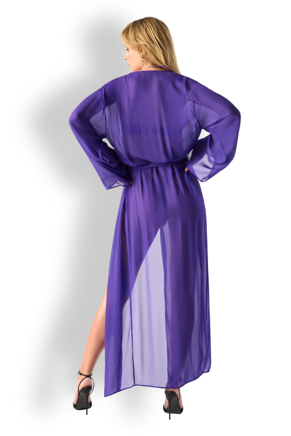 Пляжное кимоно из вискозы Maison Close 564012