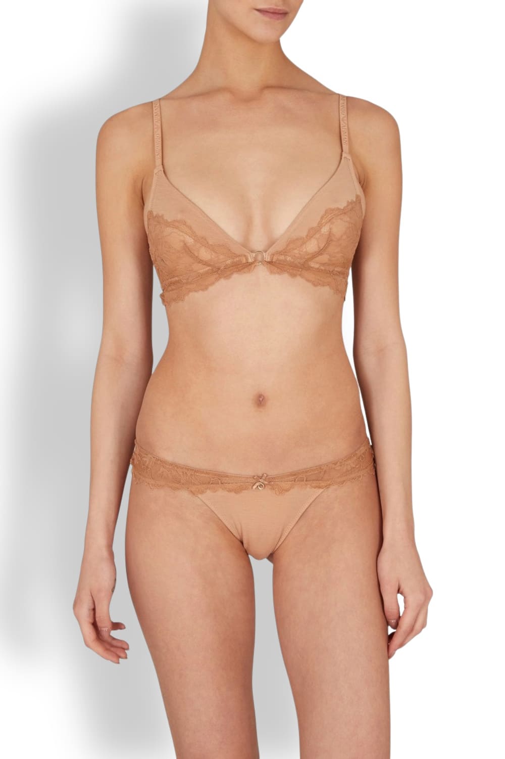 Кружевные трусики бразилиано Emporio Armani EW000401 AF10890