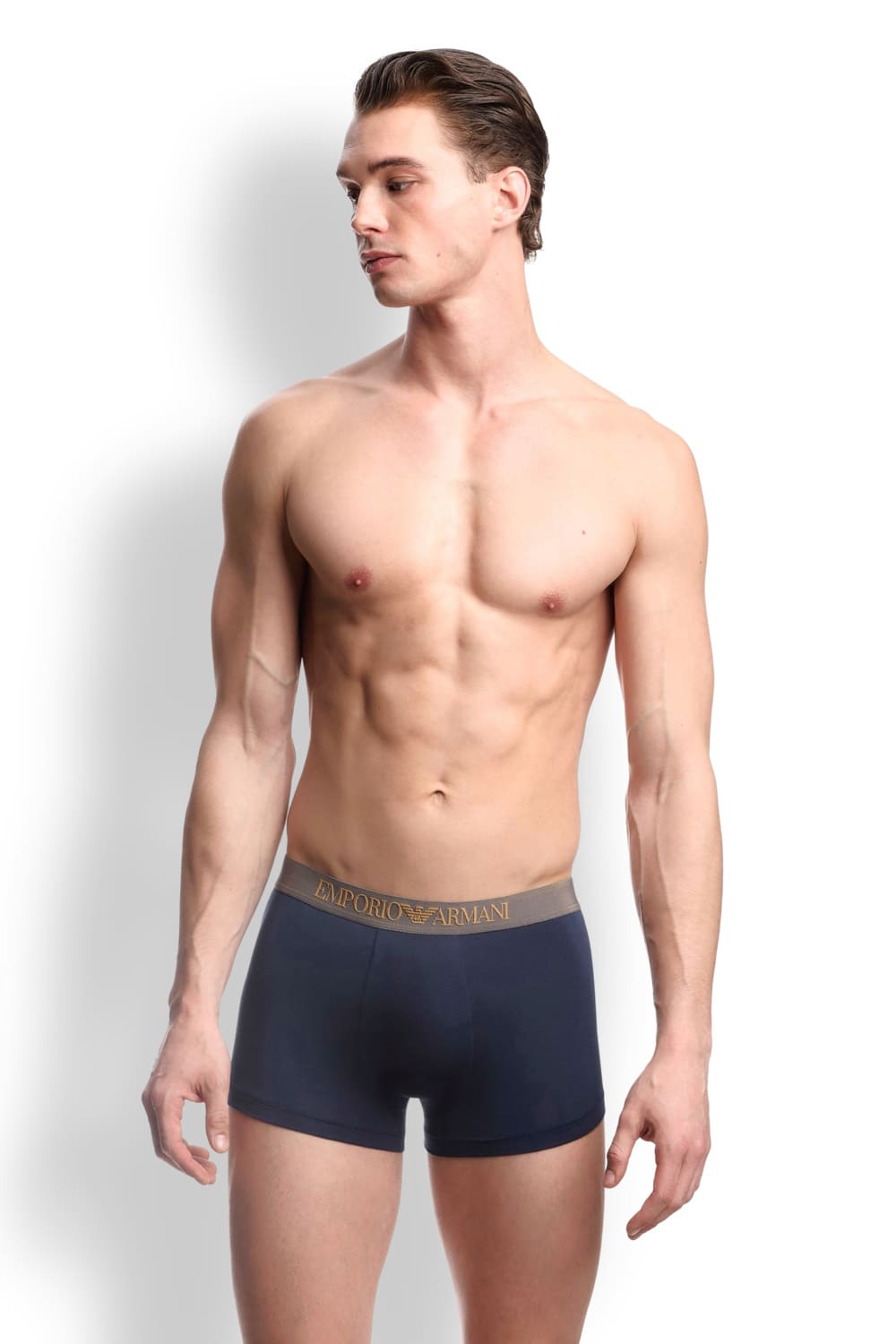 Мужские трусы боксеры из вискозы Emporio Armani EM000253 AF10787