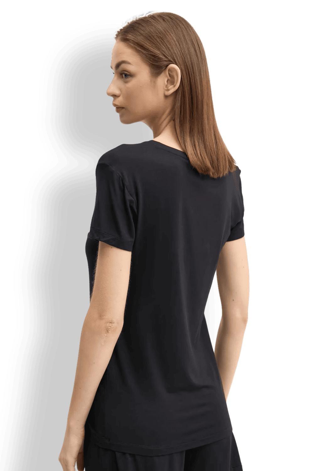 Женская футболка из вискозы Emporio Armani EW000408 AF10889