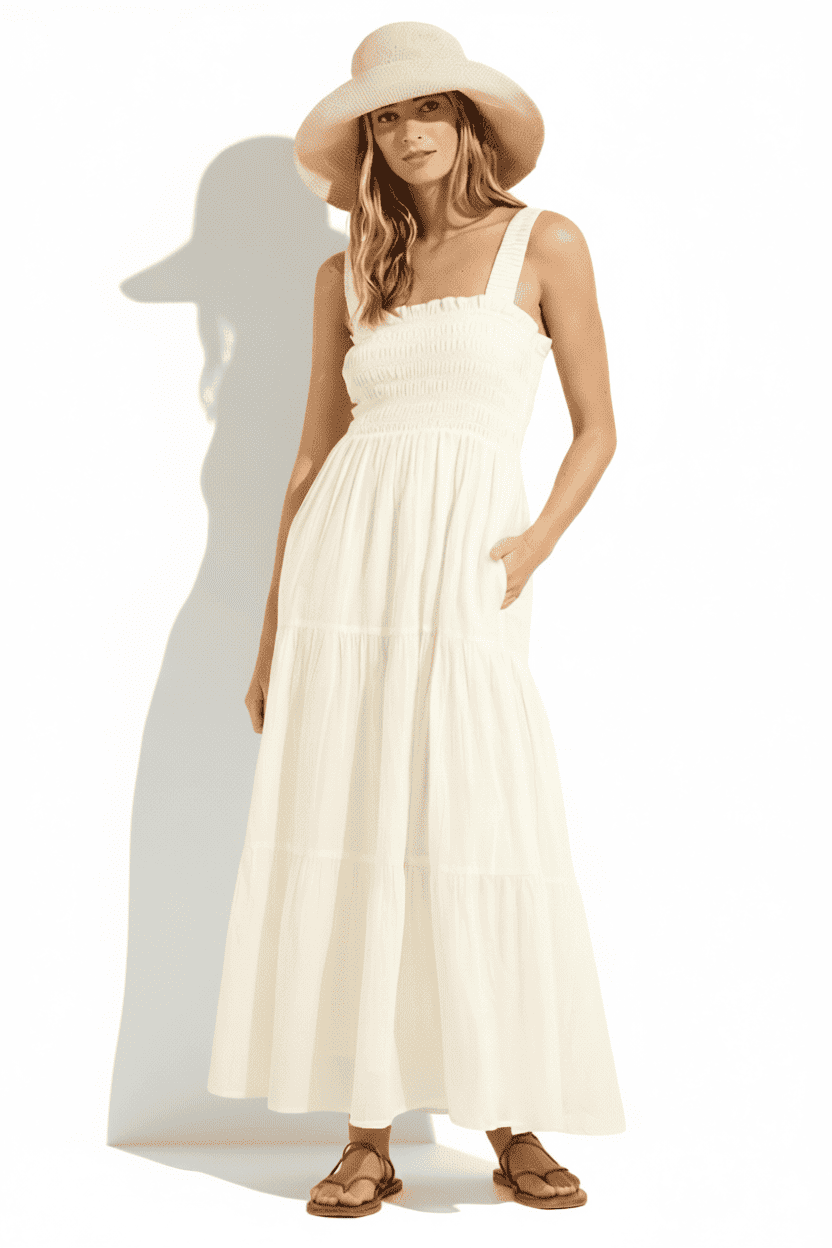 Складная шляпа для путешествий из рафии Seafolly 72063-HT