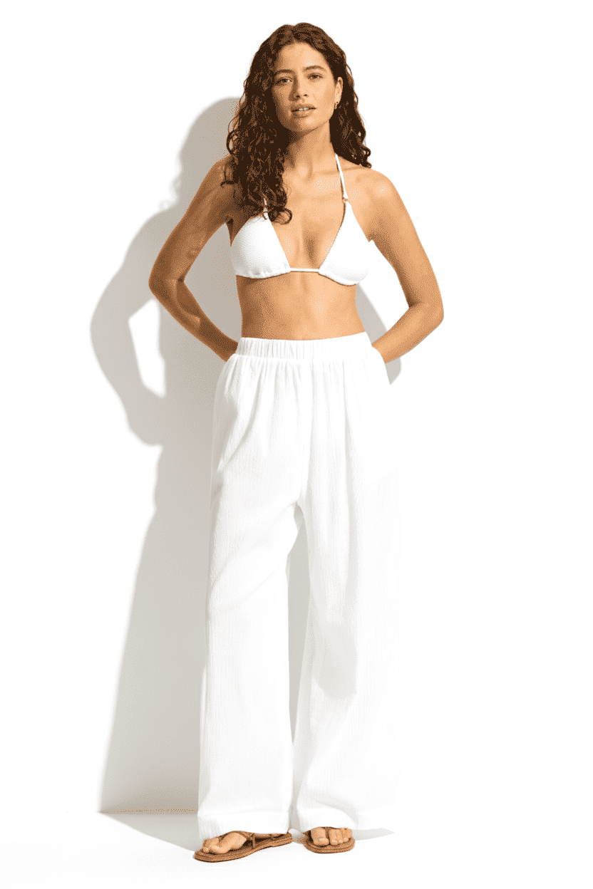 Пляжные брюки из хлопка Seafolly 55430-PA